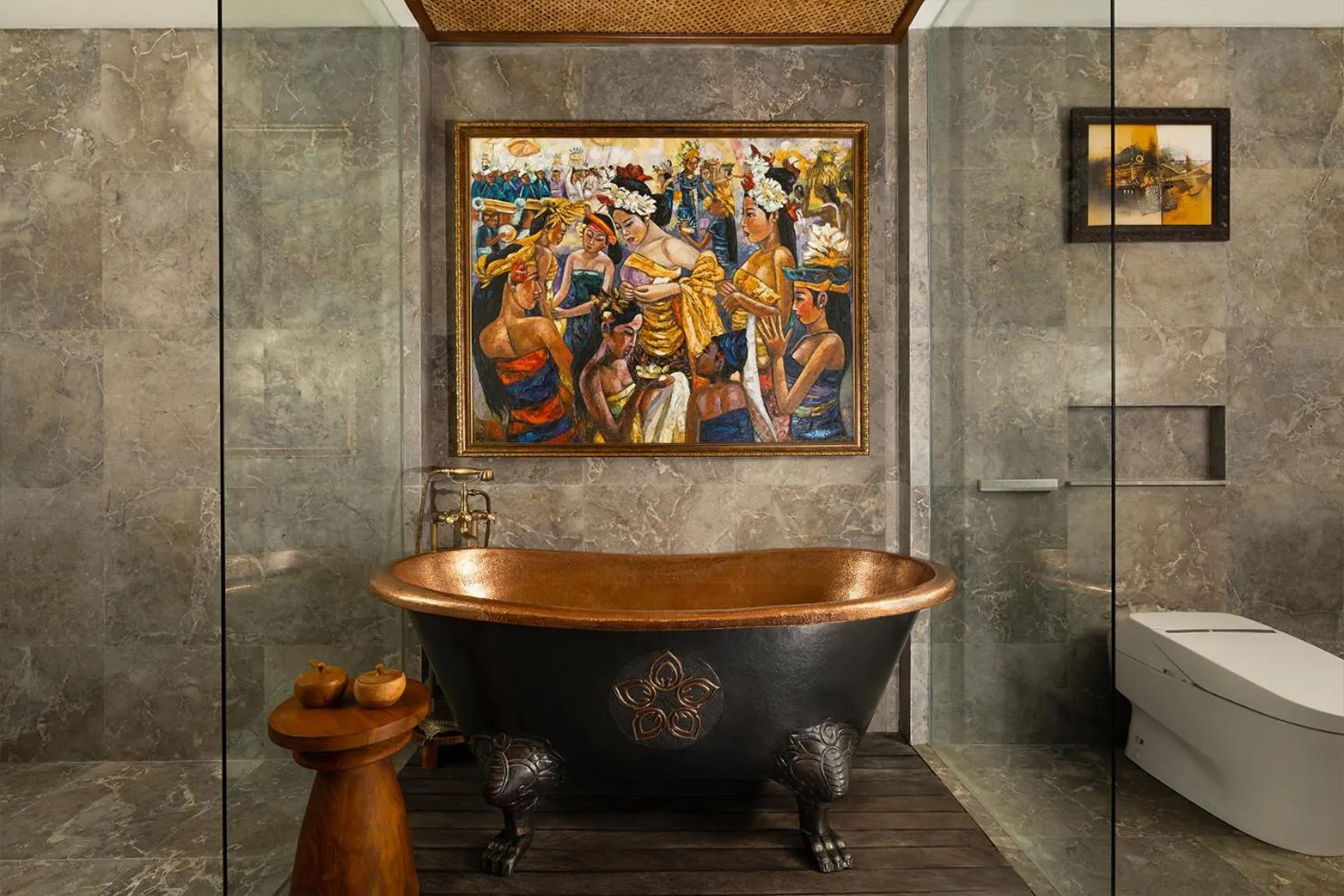 Toilet in Abisena Wellness & Resort Ubud-Adult Only