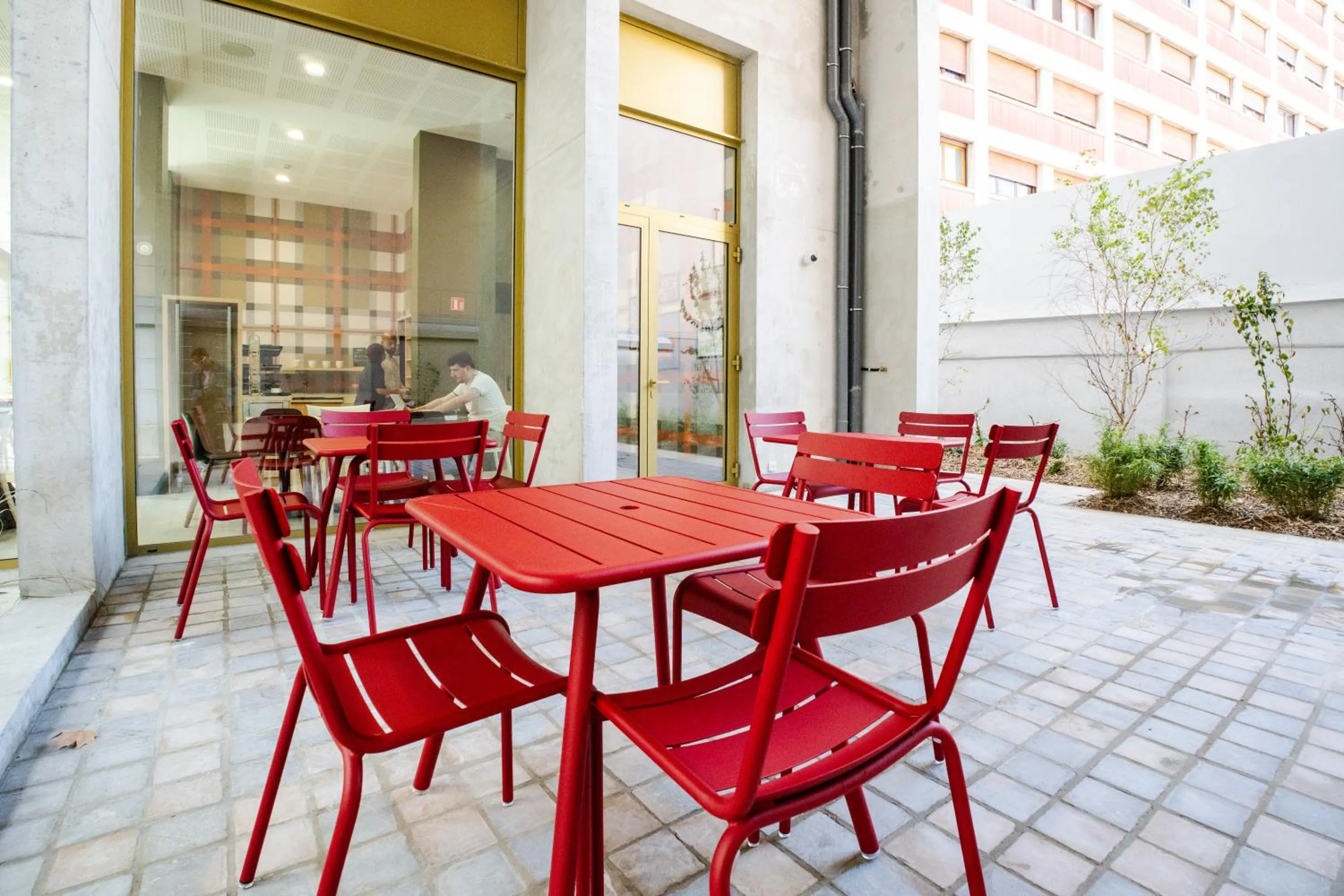 Balcony/Terrace in easyHotel Marseille Euromed