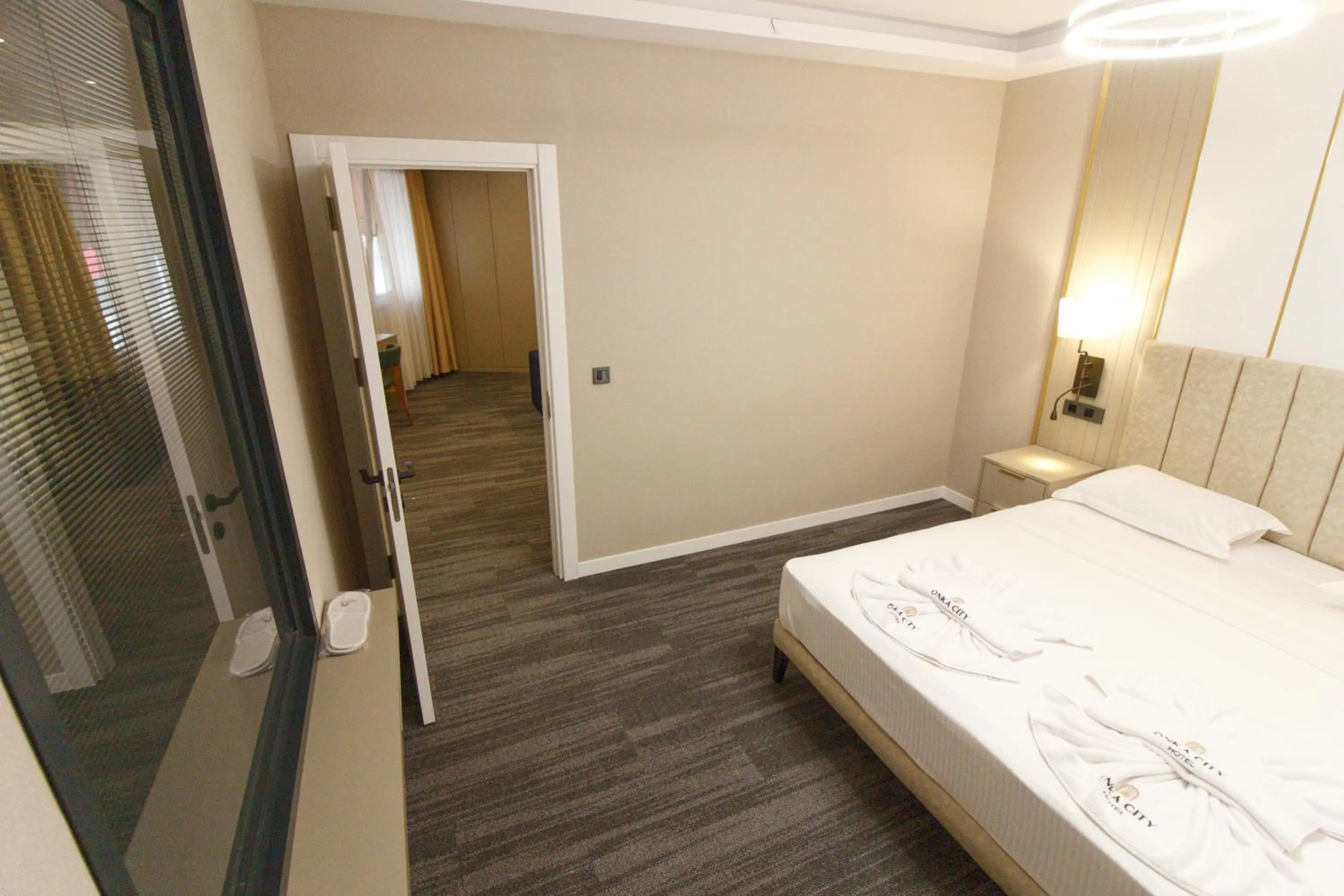 Bedroom, Bed in ONKA OTELCİLİK TURİZM TİCARET LİMİTED ŞİRKETi