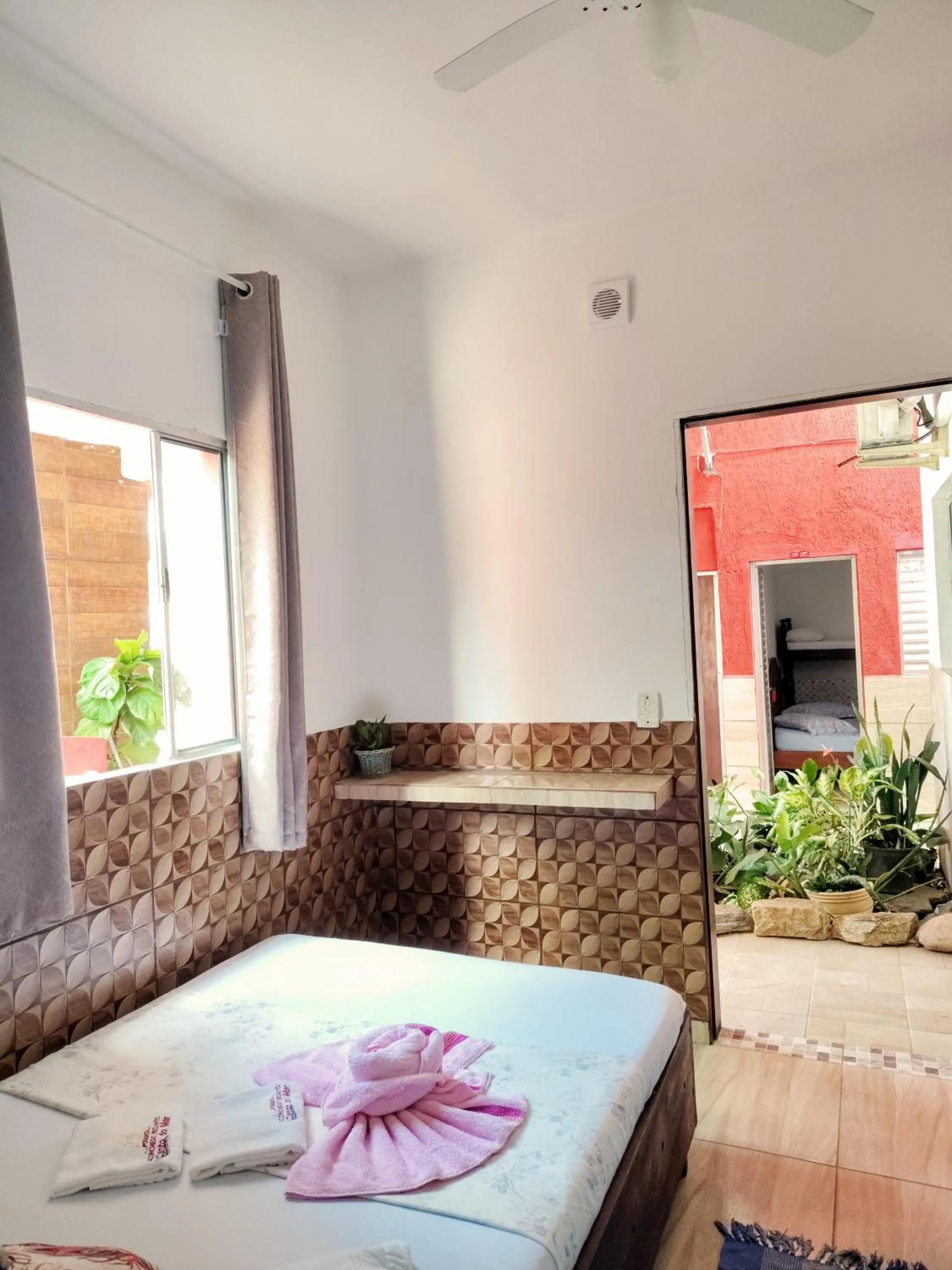 Garden view in Pousada Aconchego Recanto Do Mar