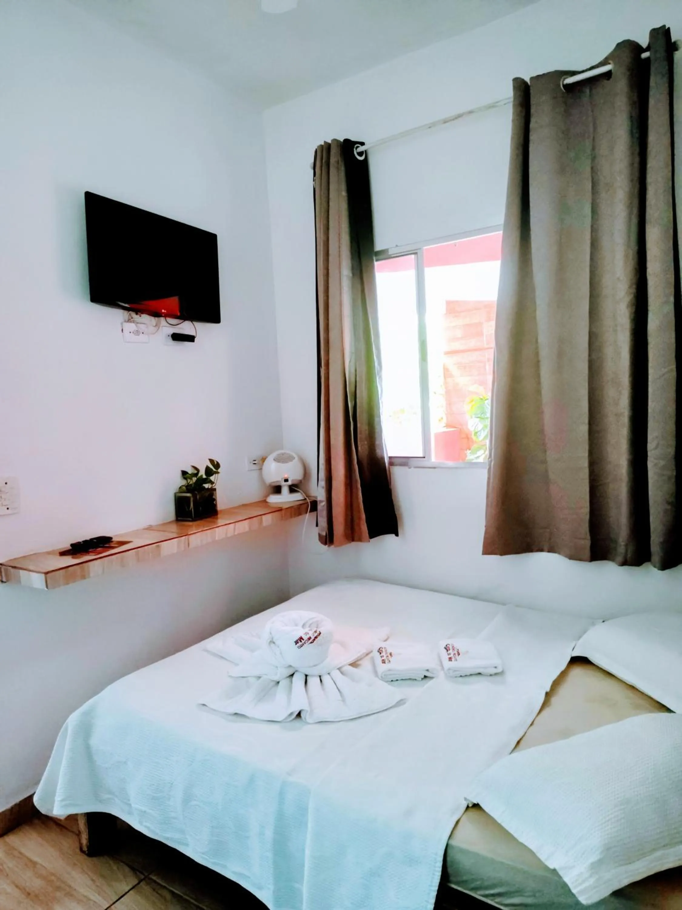 TV and multimedia, Bed in Pousada Aconchego Recanto Do Mar