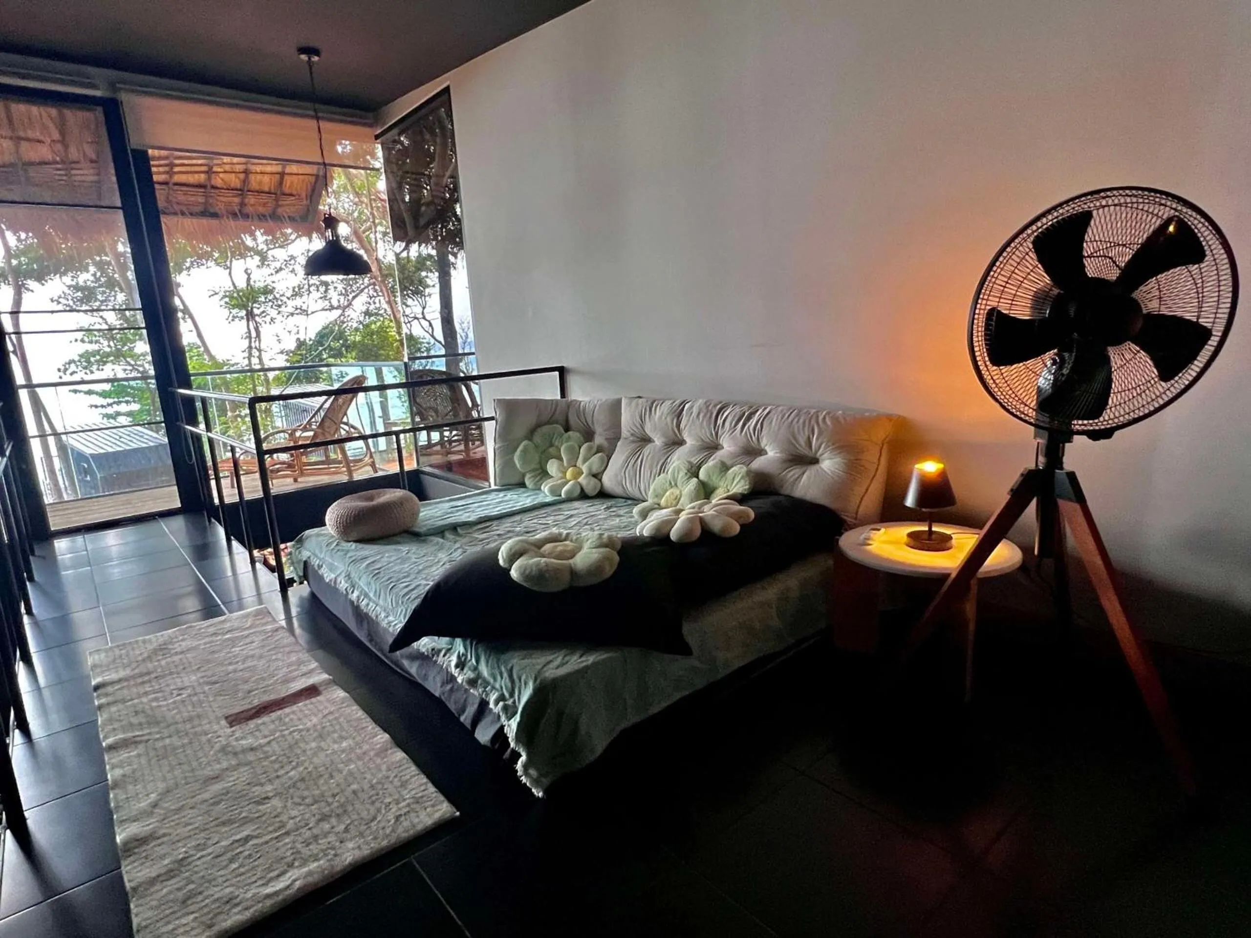 Bed in Padel Lodge Koh Chang