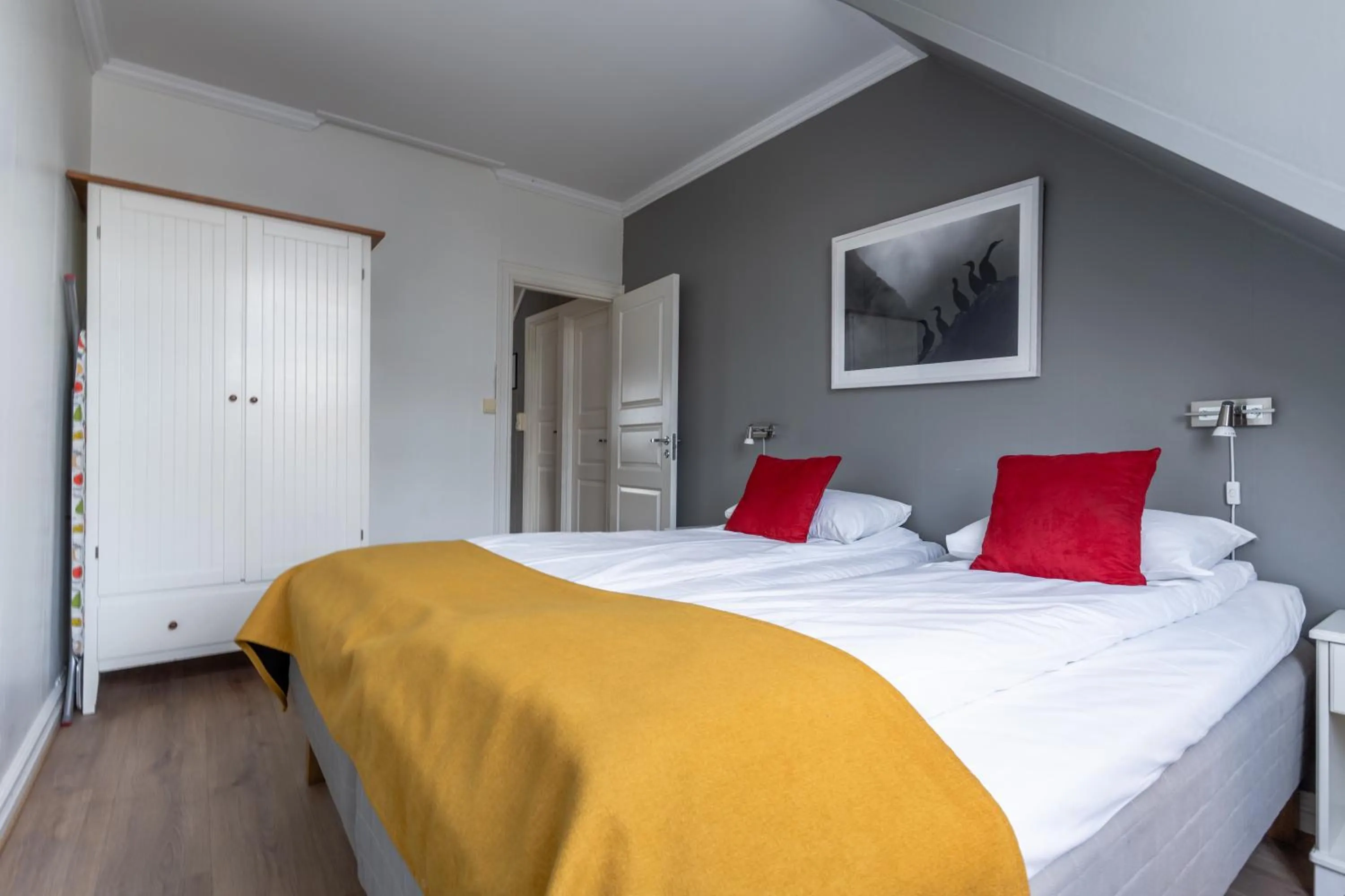 Bed in Villa Svolvær