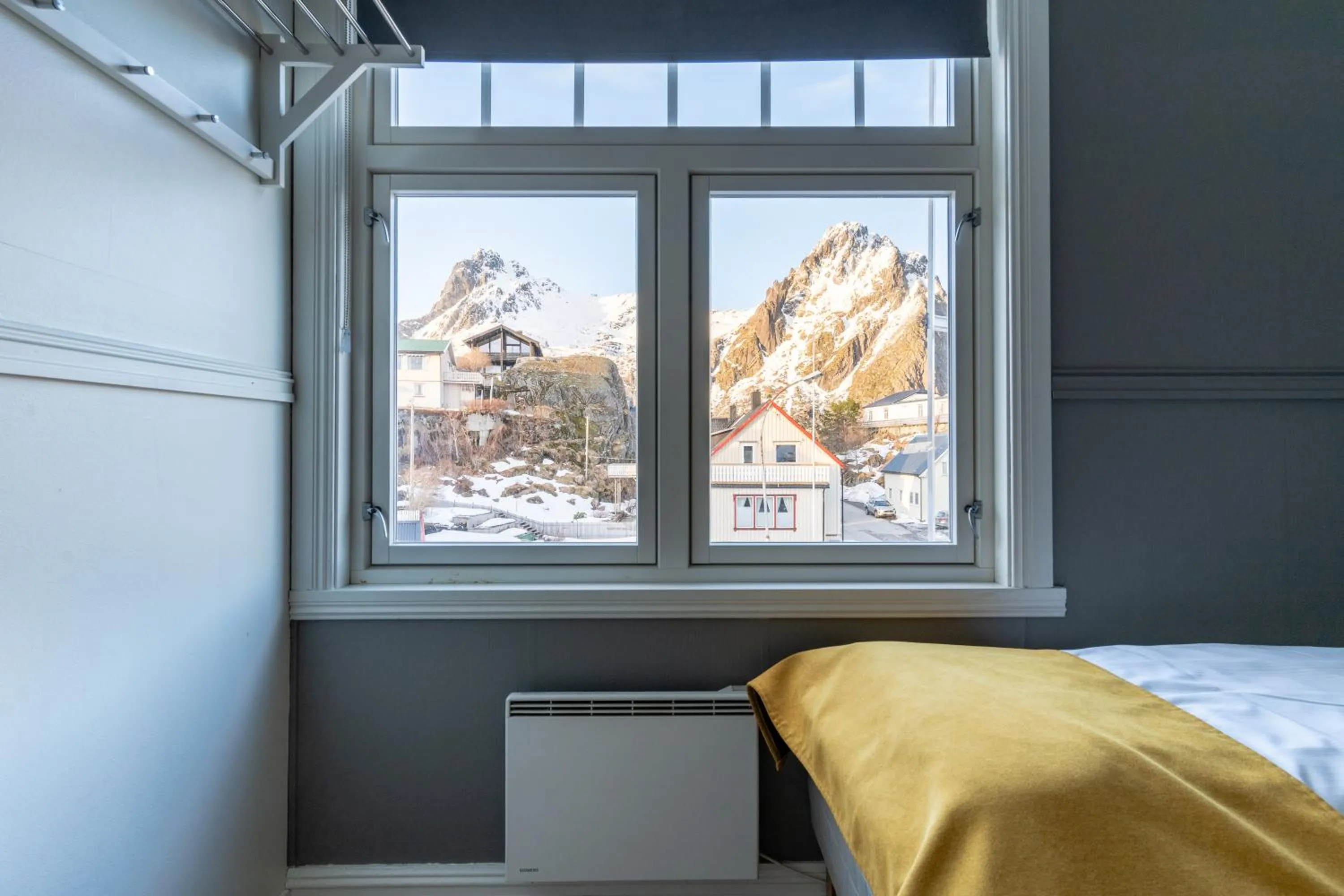 Bed in Villa Svolvær