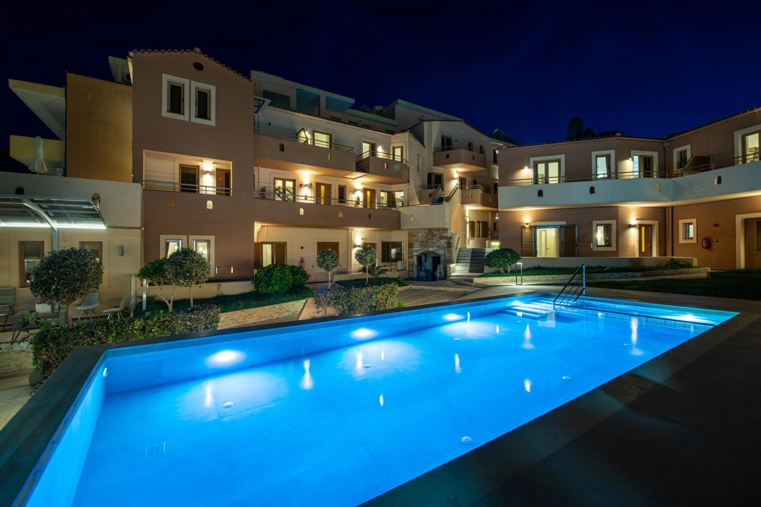 Swimming pool in Eko Suites