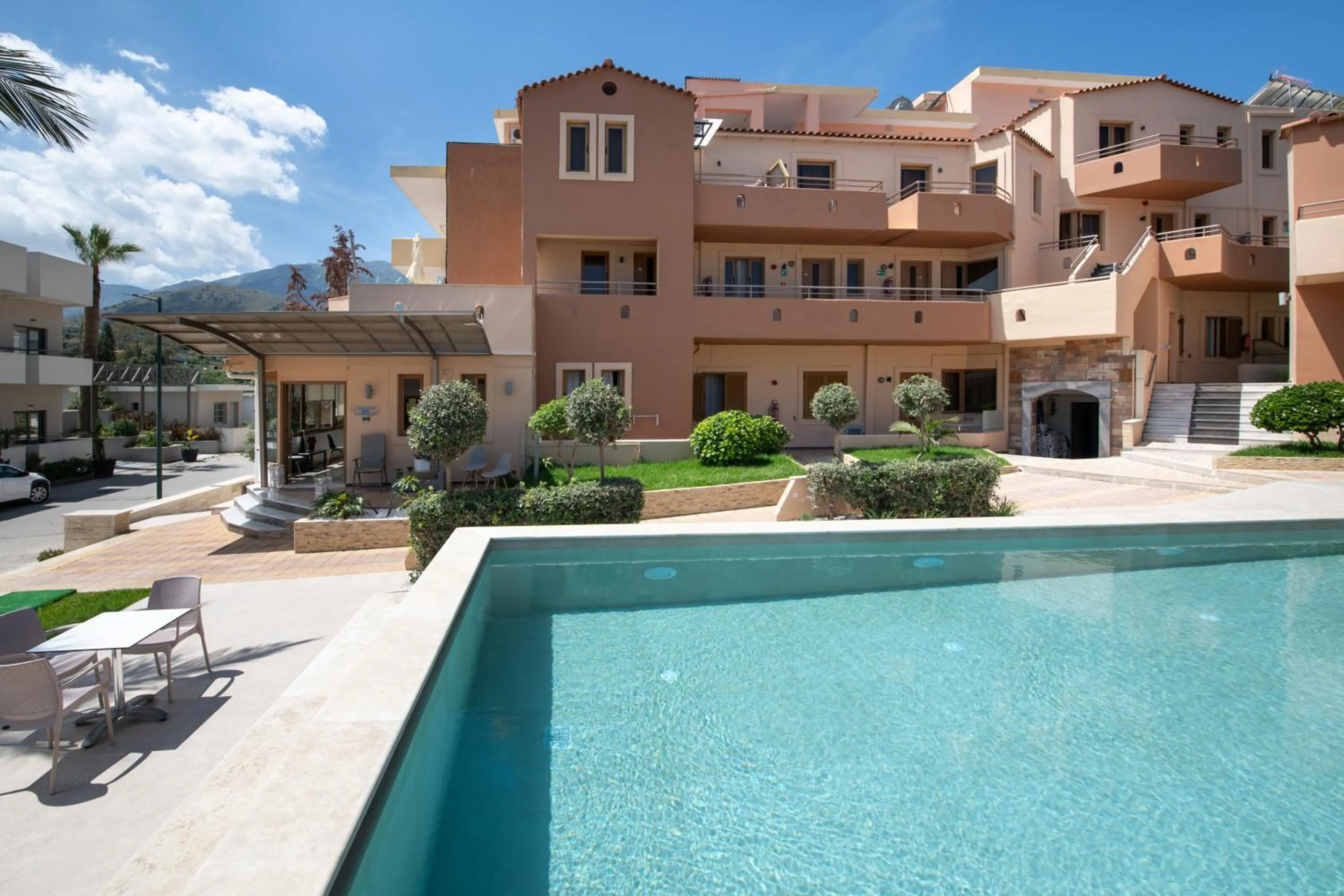 Swimming pool in Eko Suites