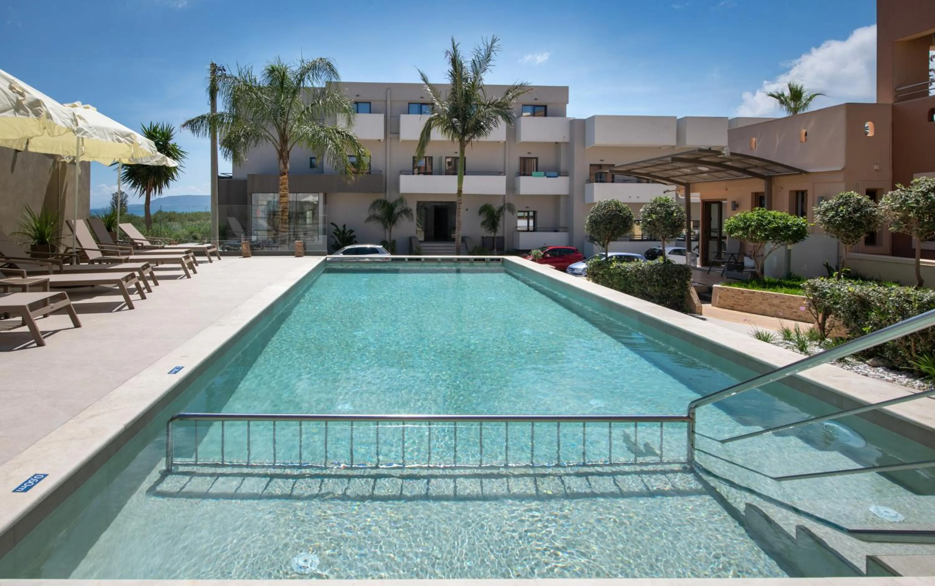 Swimming pool in Eko Suites