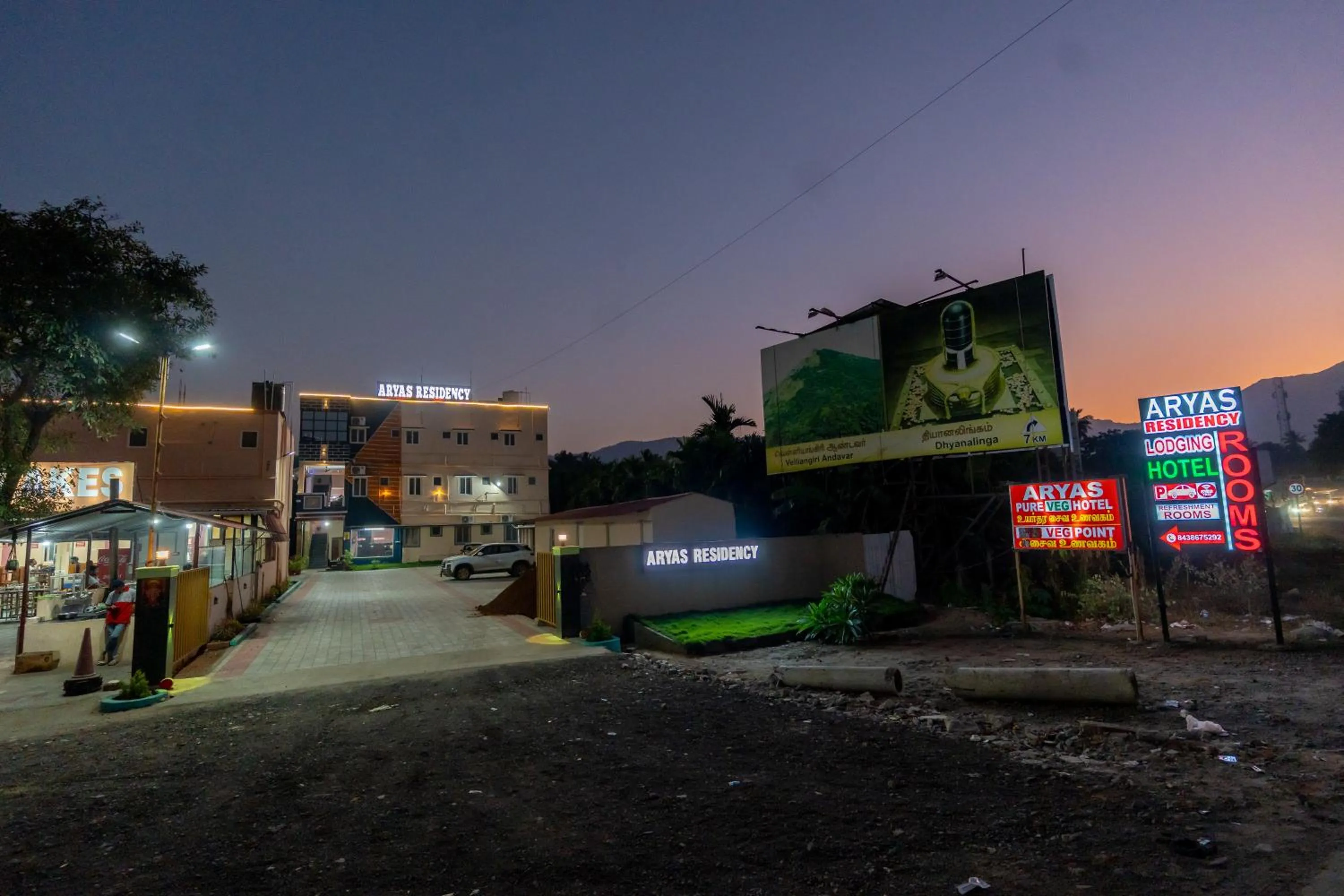 Property building in Aryas Residency- Near Isha Foundation Coimbatore & Karunya University