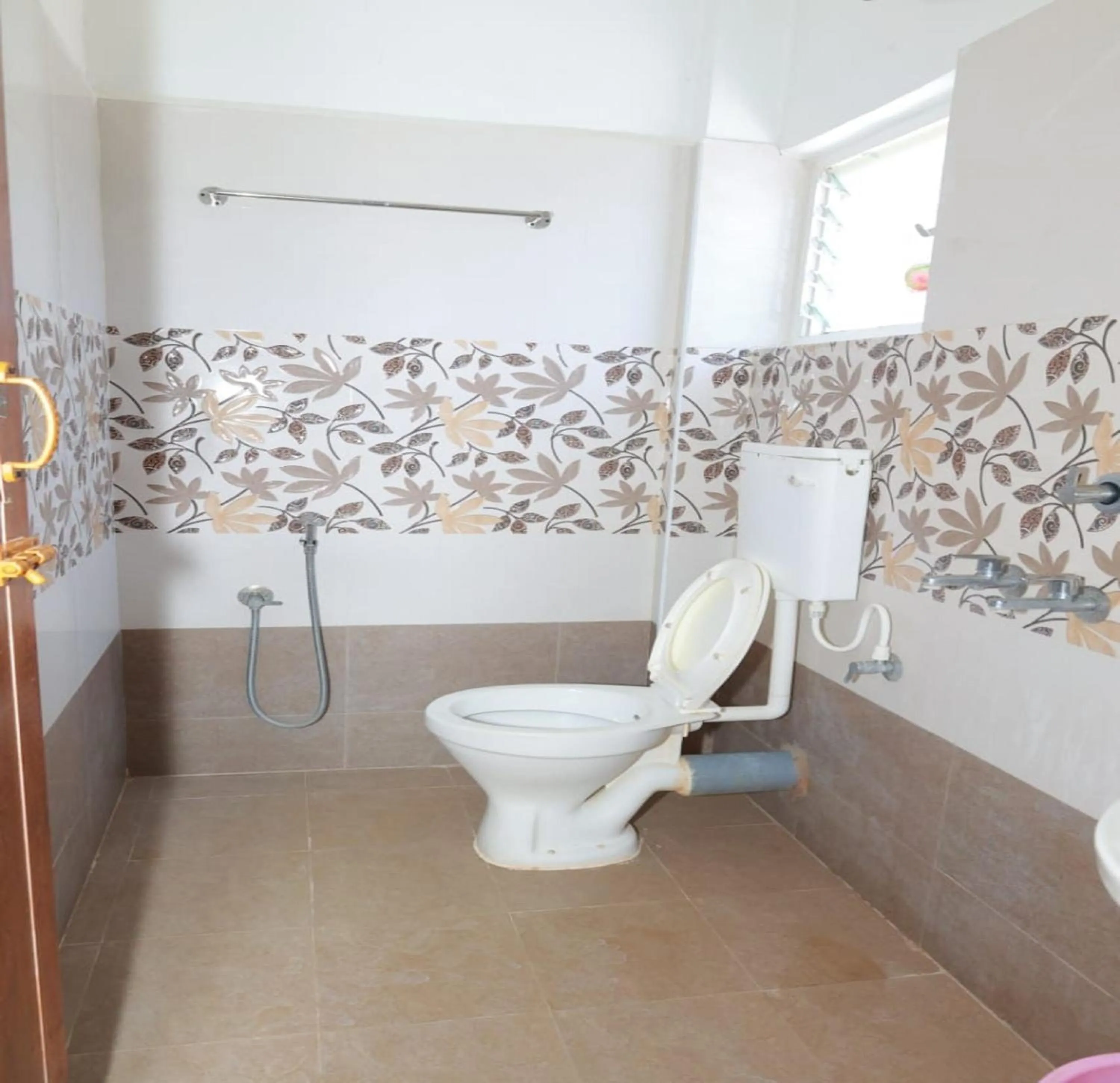 Bathroom in Aryas Residency- Near Isha Foundation Coimbatore & Karunya University
