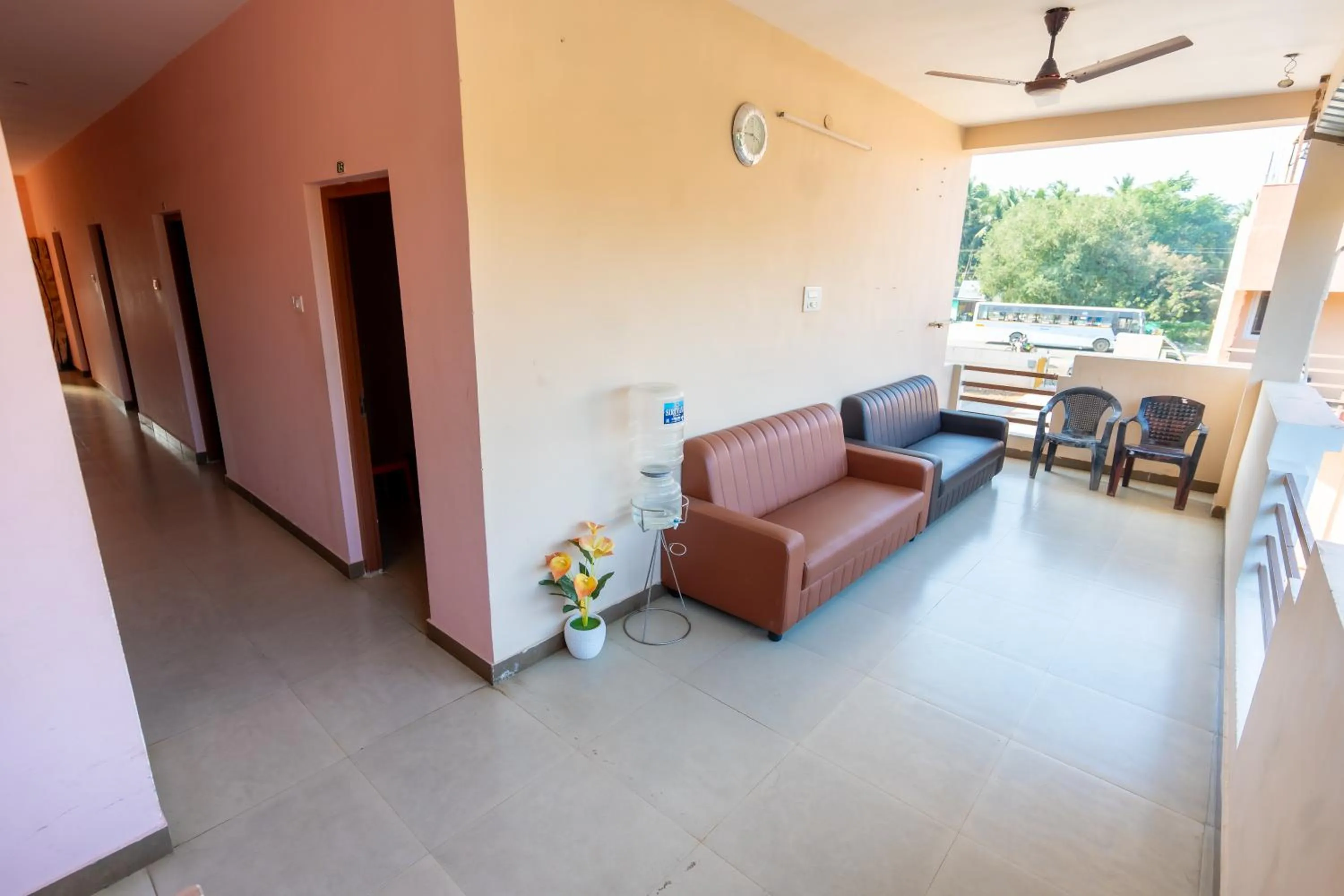 Balcony/Terrace in Aryas Residency- Near Isha Foundation Coimbatore & Karunya University
