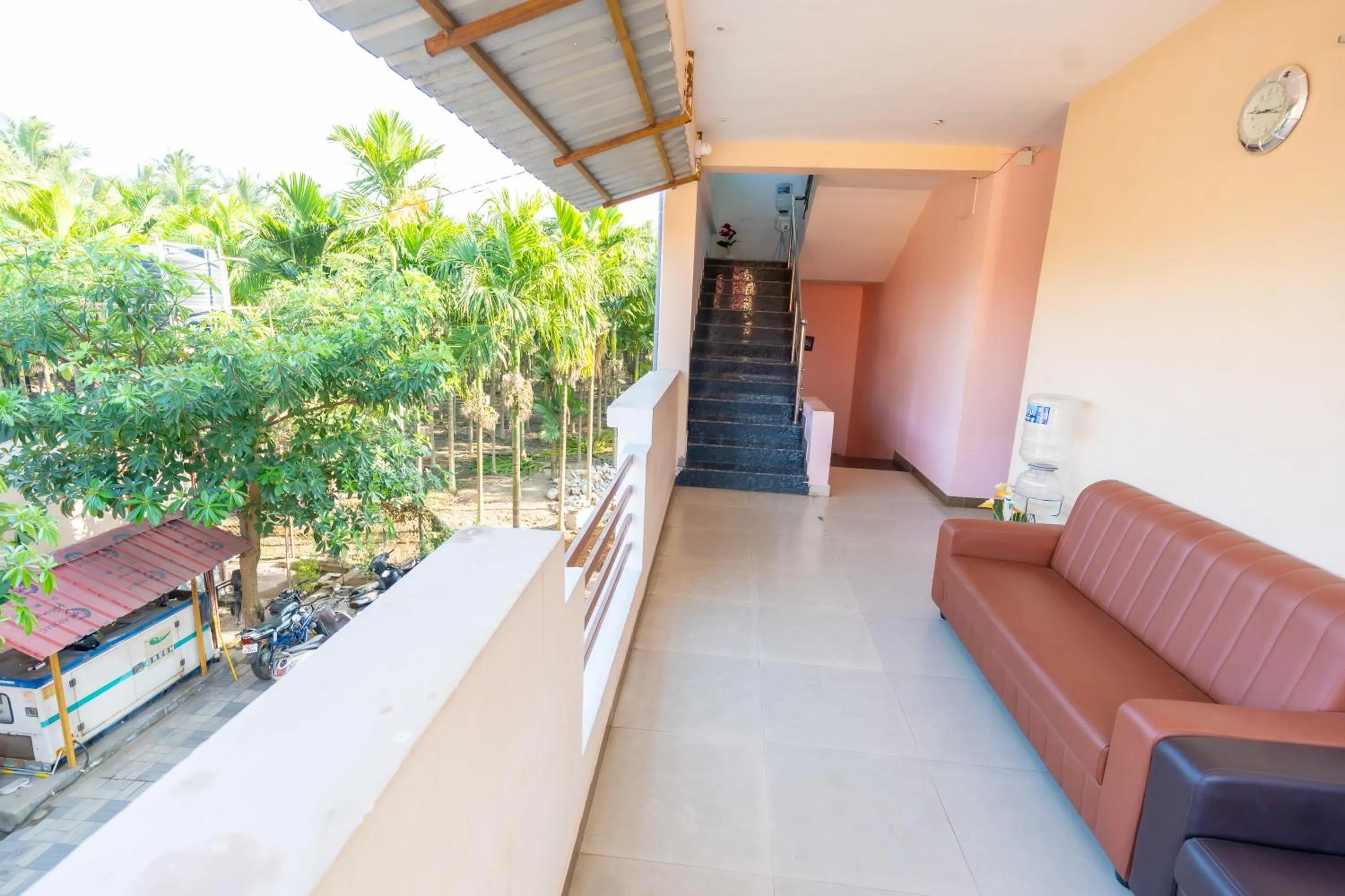 Balcony/Terrace in Aryas Residency- Near Isha Foundation Coimbatore & Karunya University