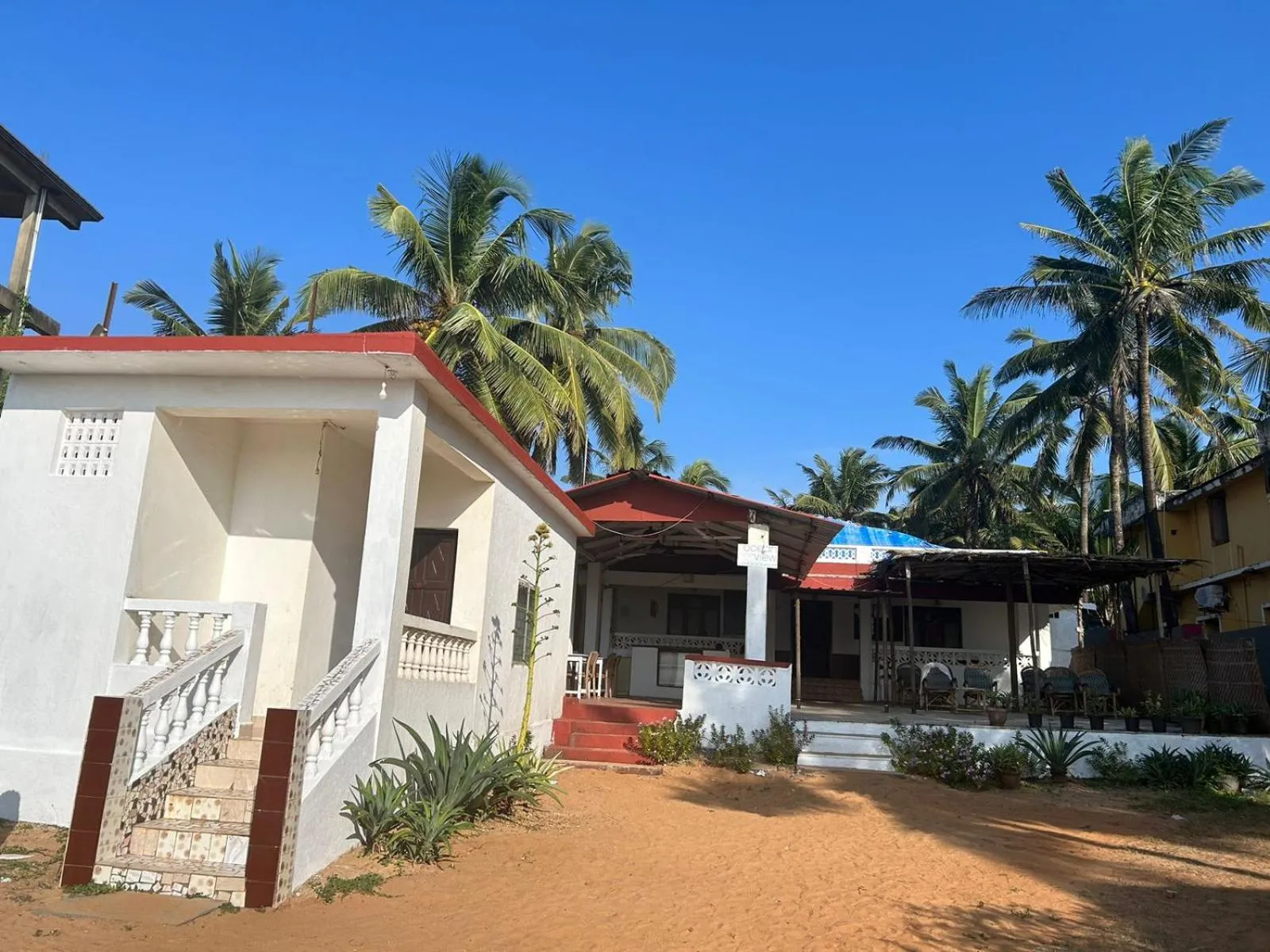 Property building in Ocean View Goan Beach House