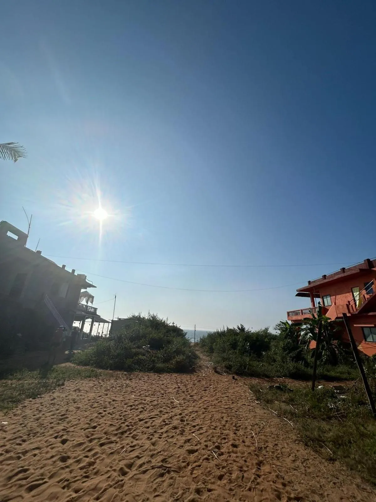 Property building in Ocean View Goan Beach House