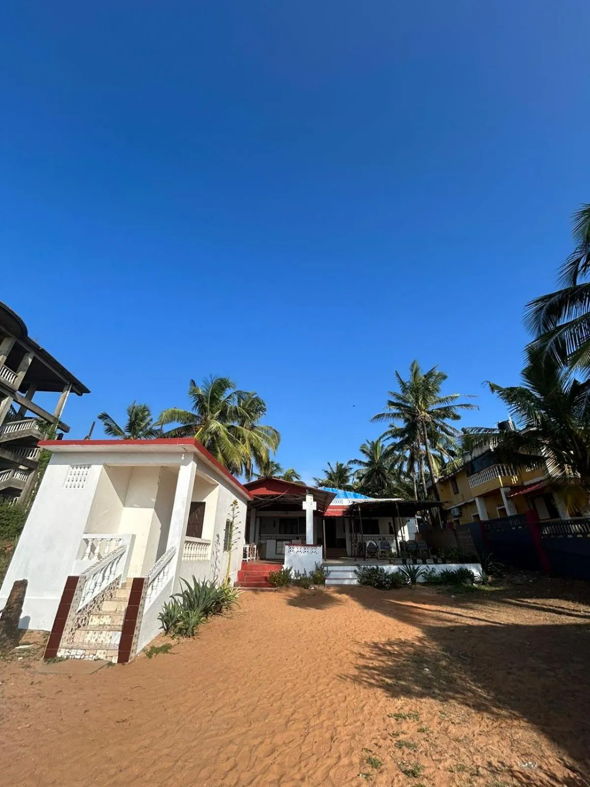 Property building in Ocean View Goan Beach House
