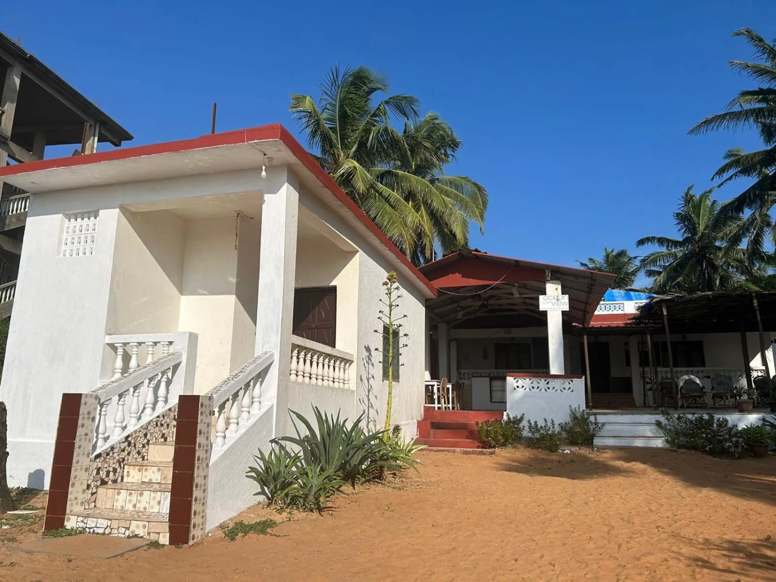 Property building in Ocean View Goan Beach House
