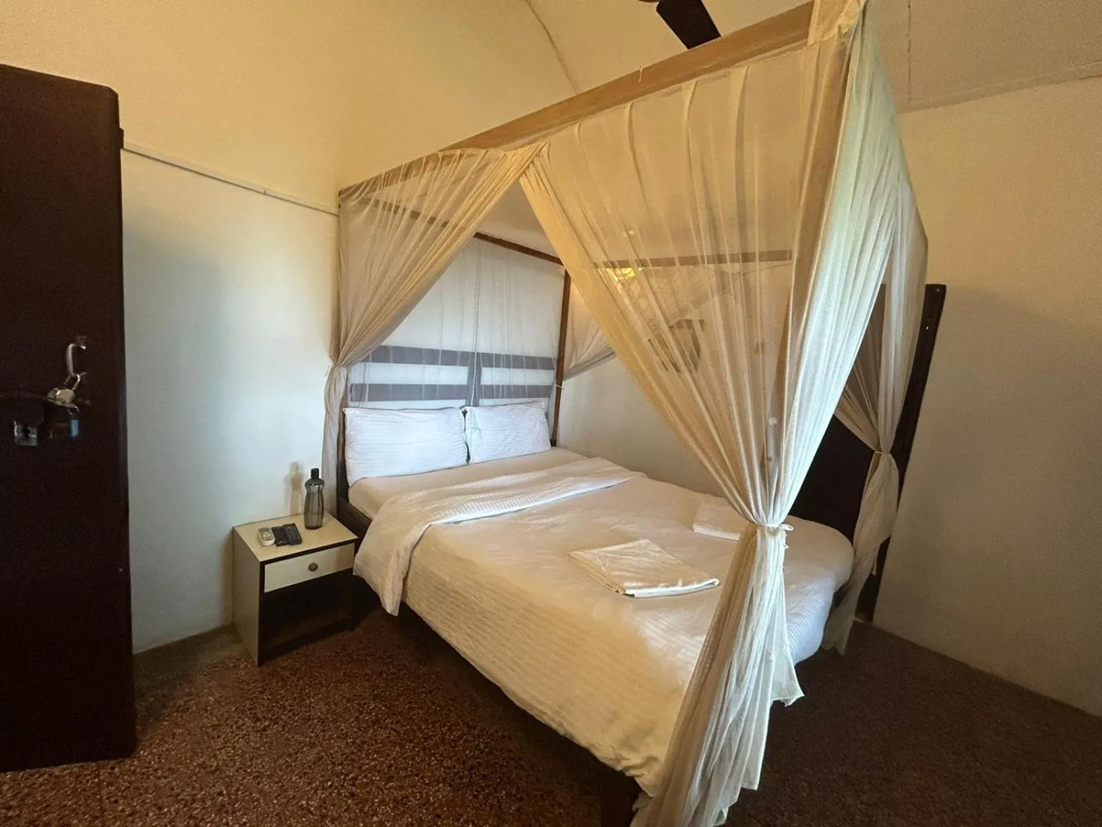 Bedroom, Bed in Ocean View Goan Beach House