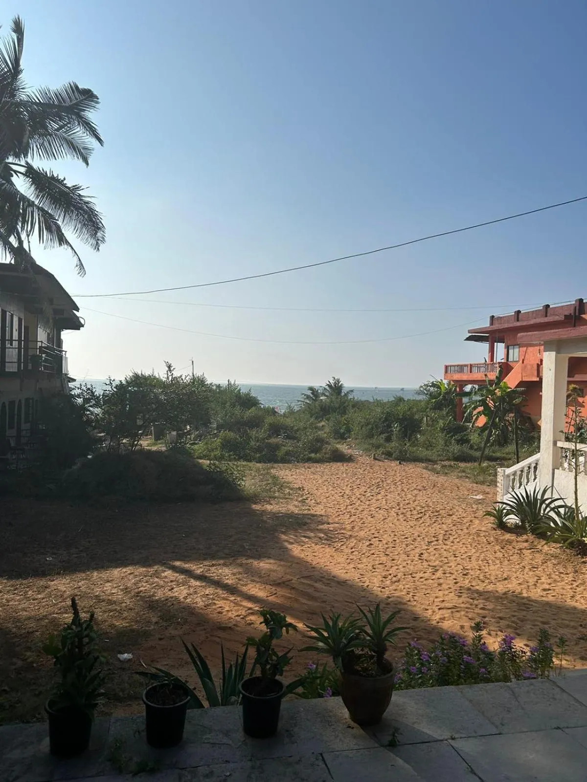 Property building in Ocean View Goan Beach House