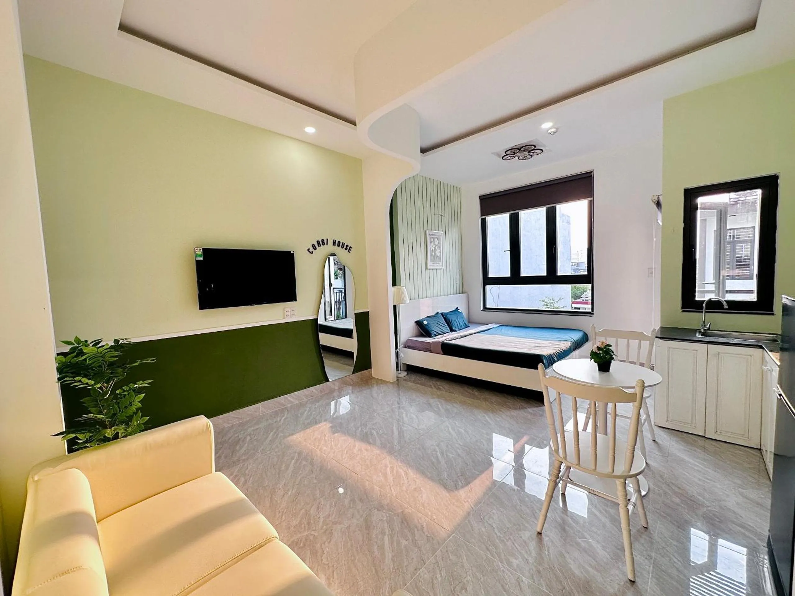 Bedroom, Bed in Corgi House Danang