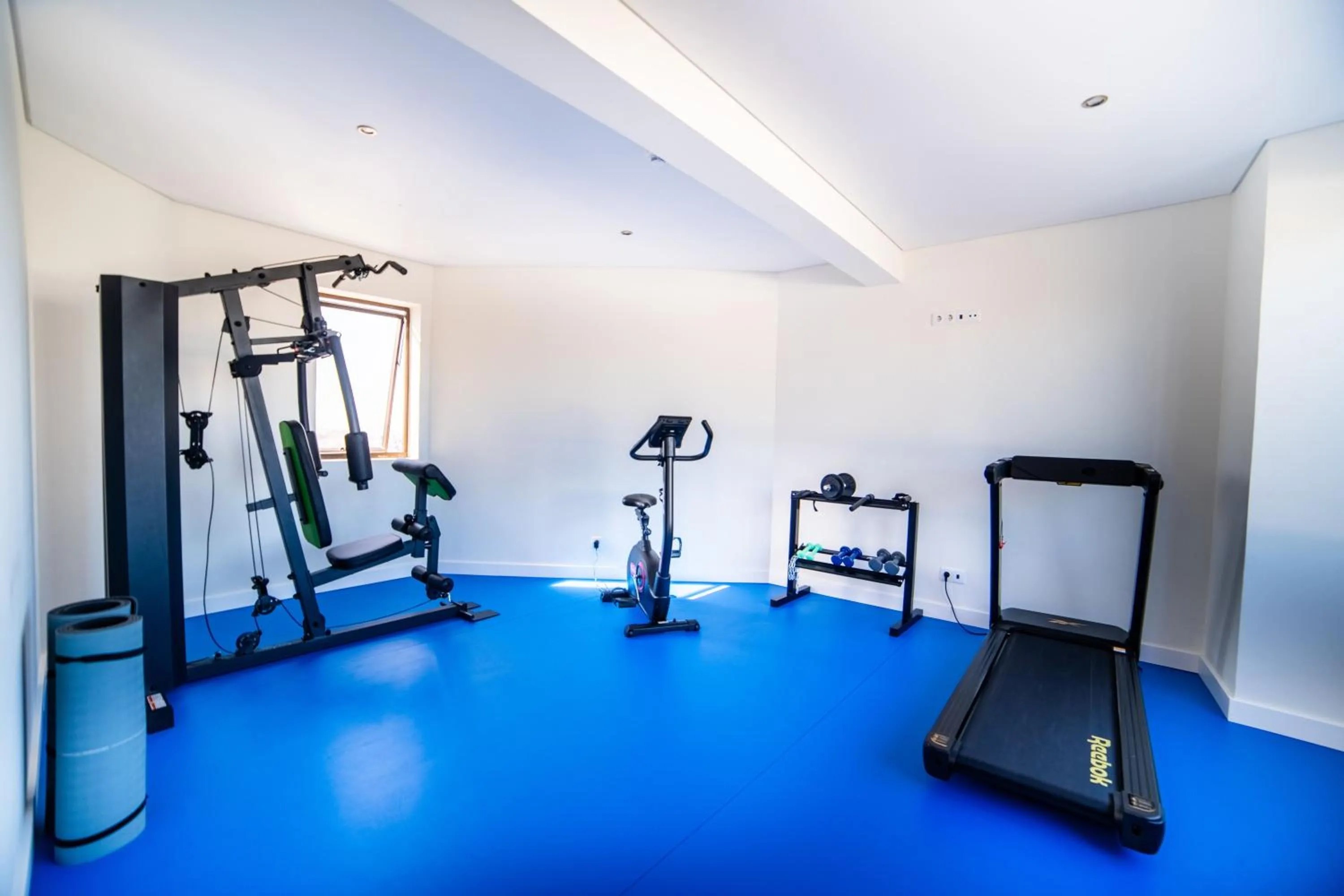 Fitness centre/facilities in VIP Executive Suites do Marquês Hotel