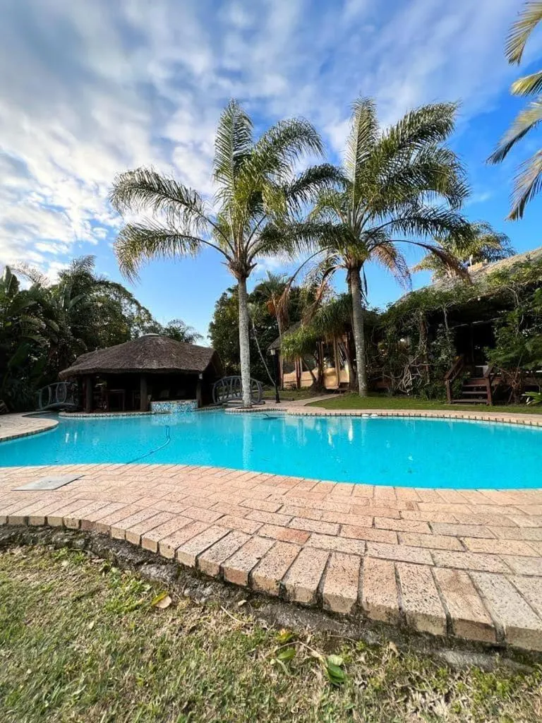 Swimming pool in Fish Eagle Manor