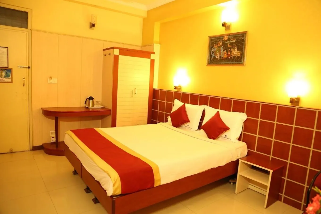 Bedroom, Bed in Anand Regency Majestic