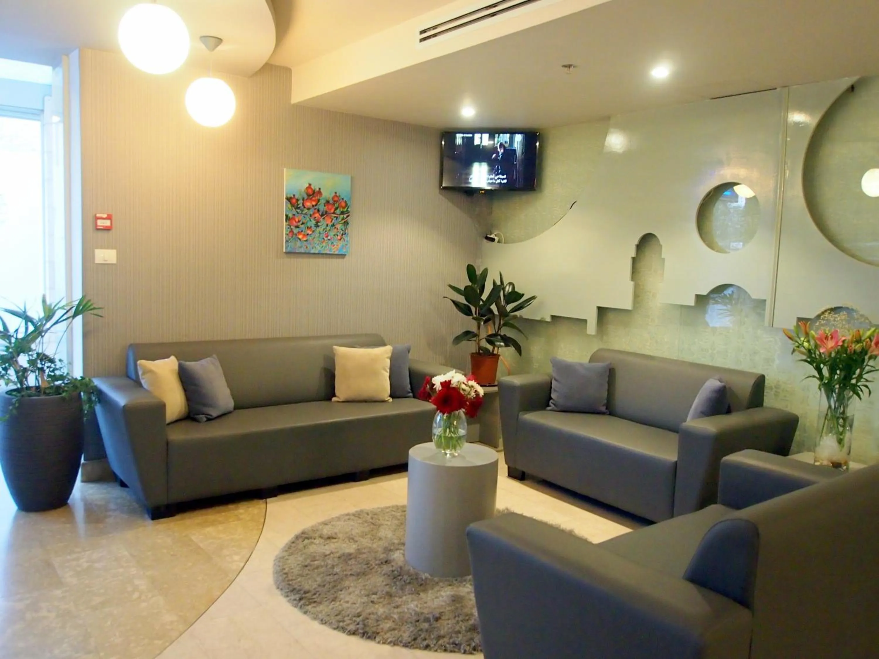 Lobby or reception in Grand Park Hotel Jerusalem