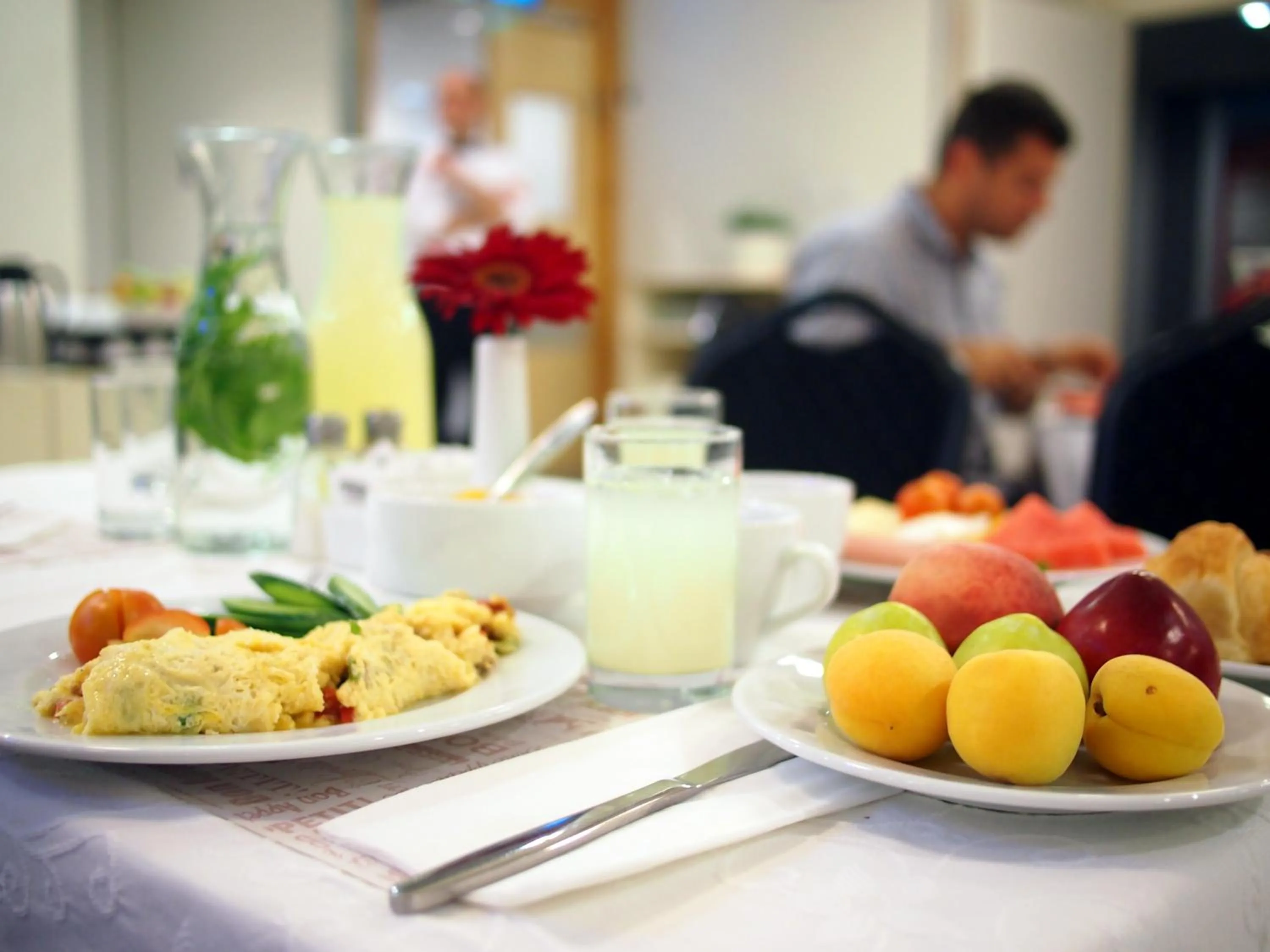 Buffet breakfast in Grand Park Hotel Jerusalem