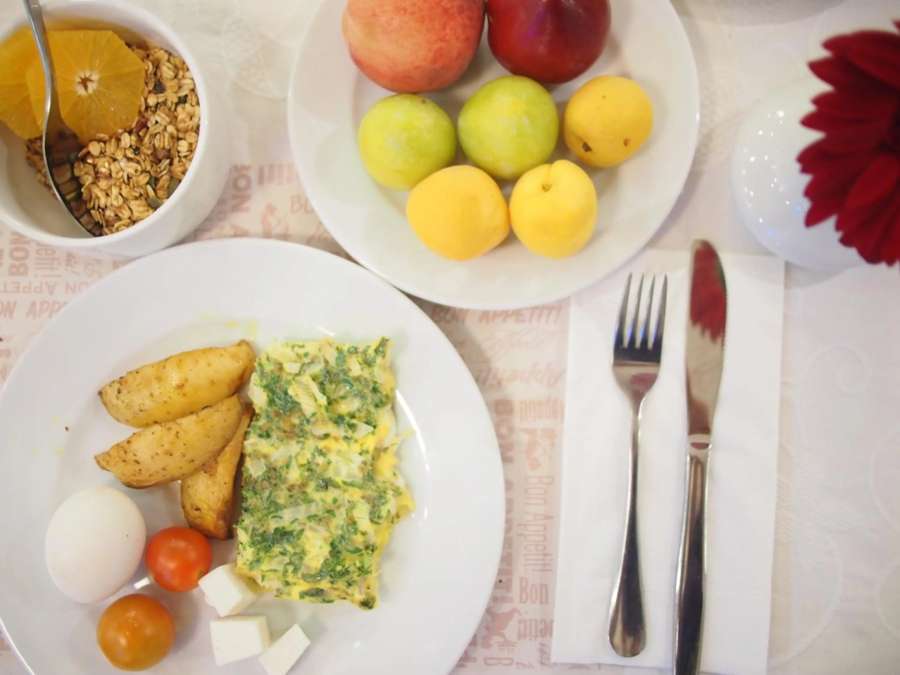 Breakfast in Grand Park Hotel Jerusalem
