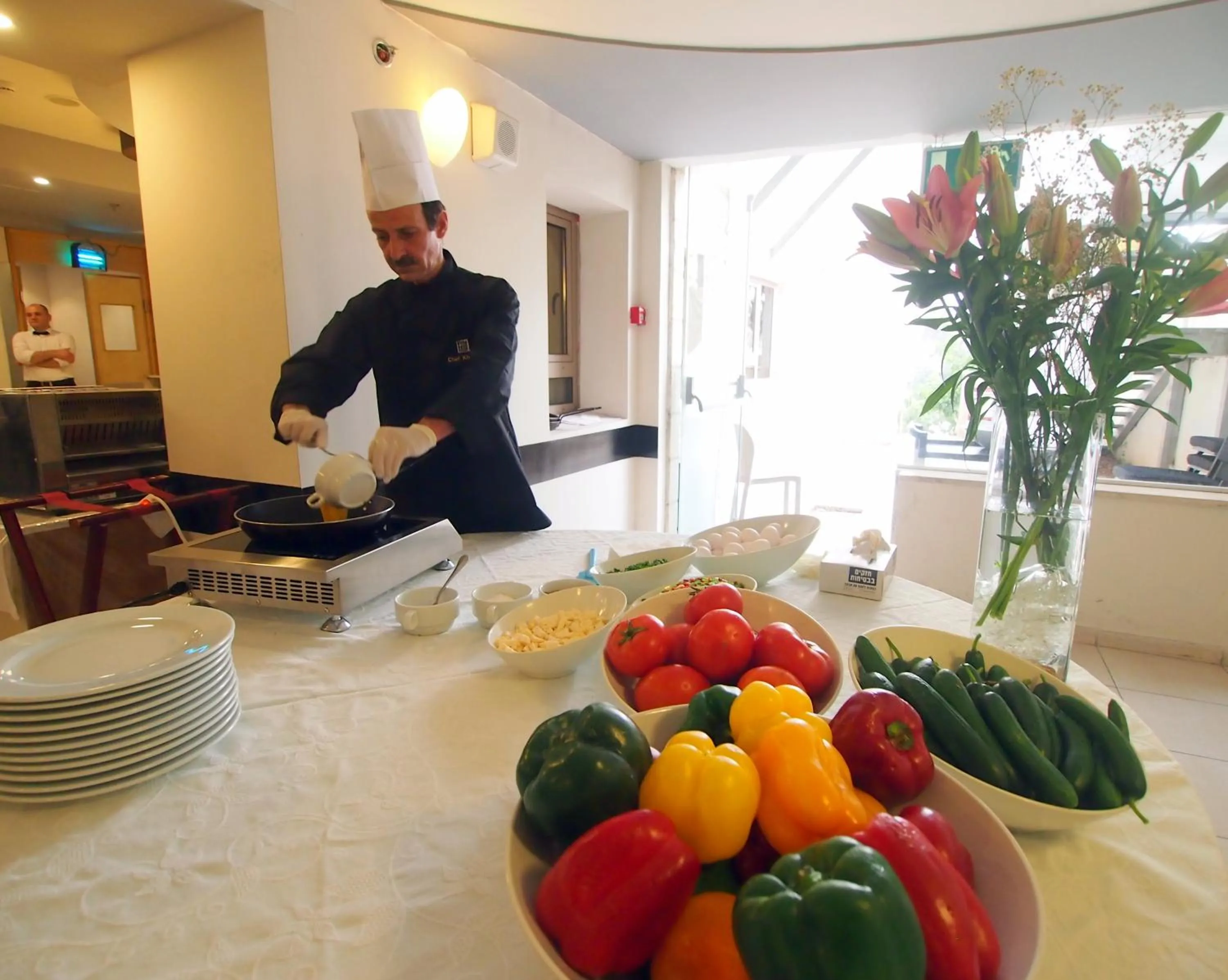 Buffet breakfast in Grand Park Hotel Jerusalem