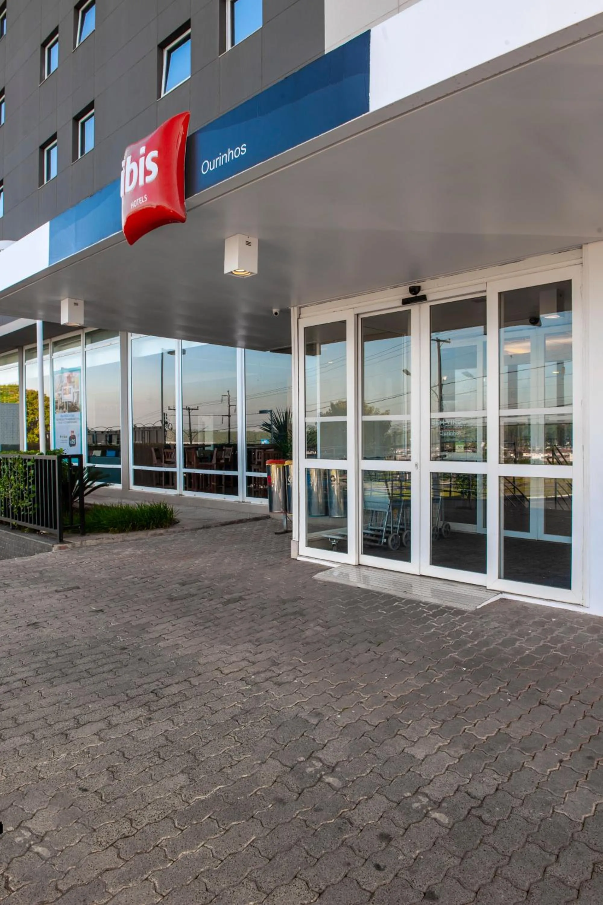 Facade/entrance in ibis Ourinhos