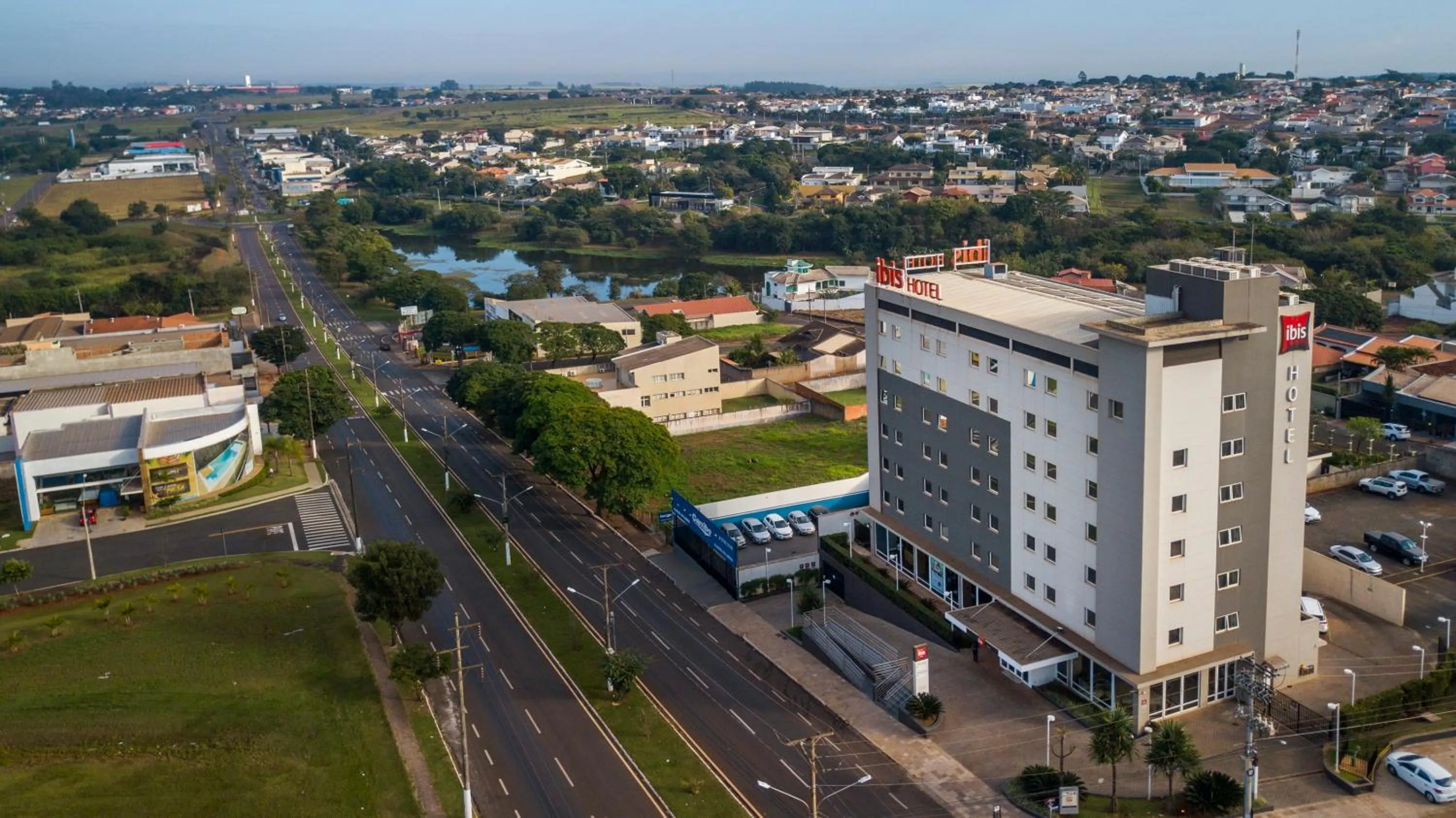 Bird's eye view in ibis Ourinhos