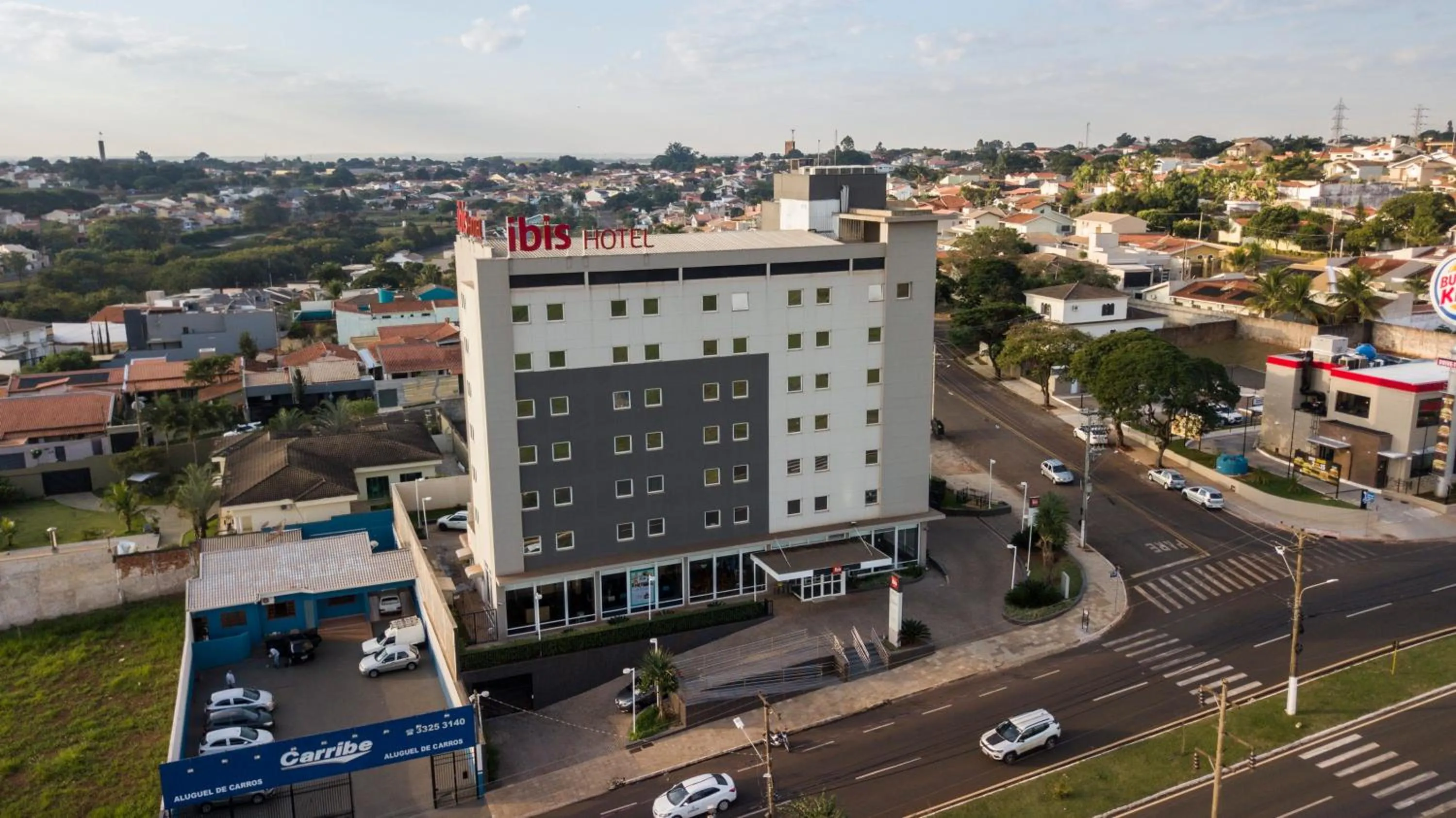 Bird's eye view in ibis Ourinhos