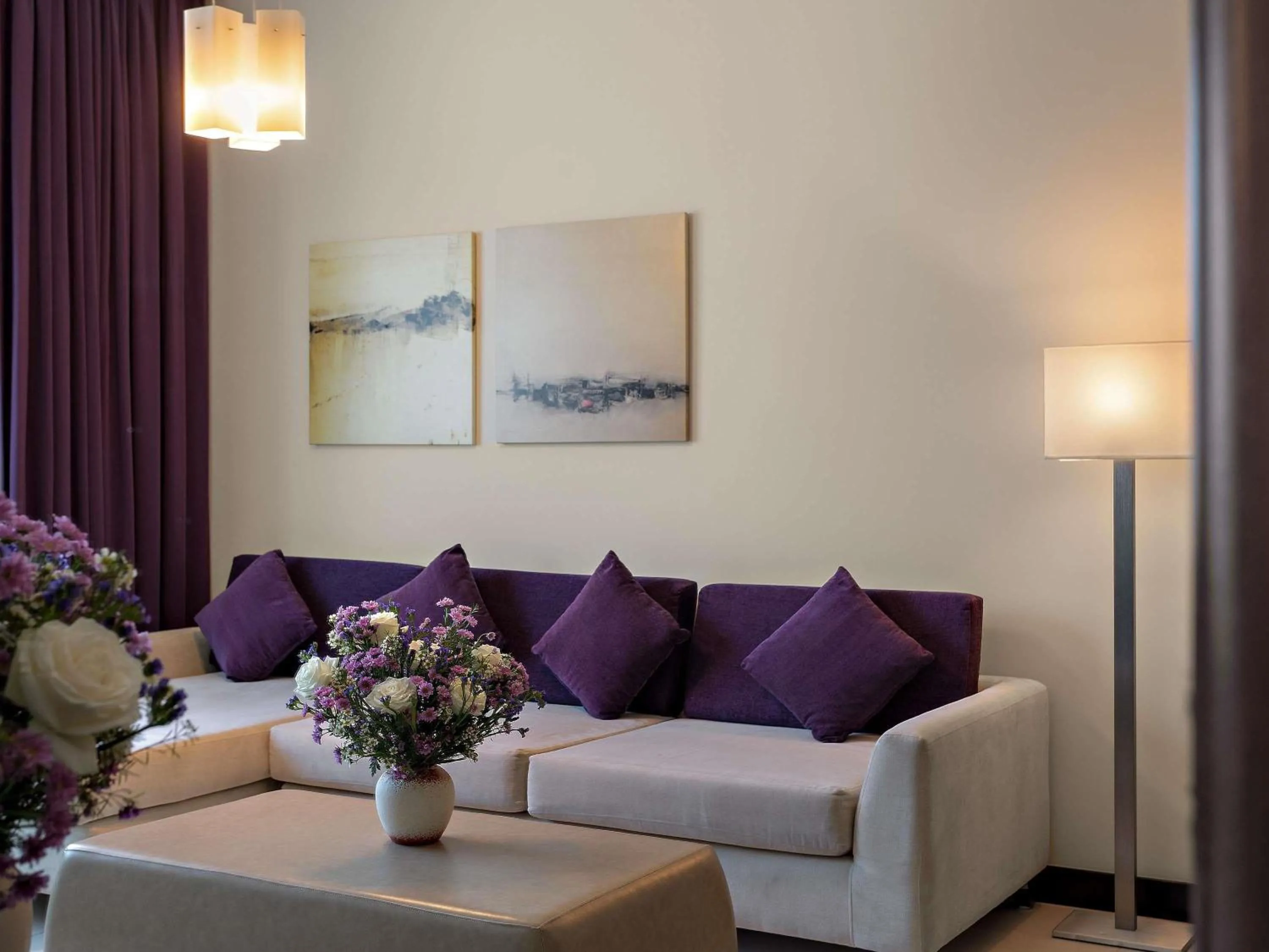 Bedroom in Pullman Dubai Jumeirah Lakes Towers