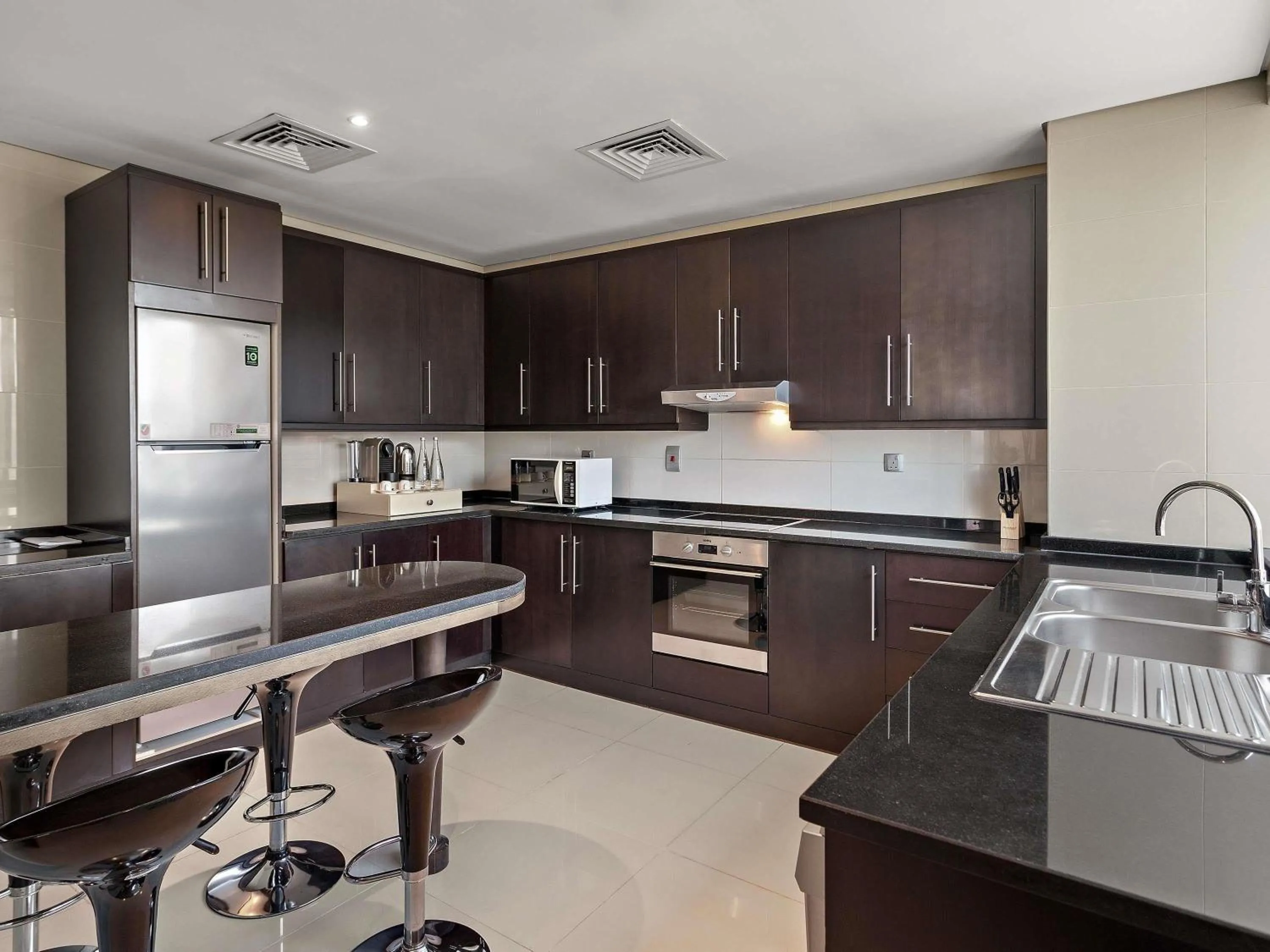 Bedroom in Pullman Dubai Jumeirah Lakes Towers