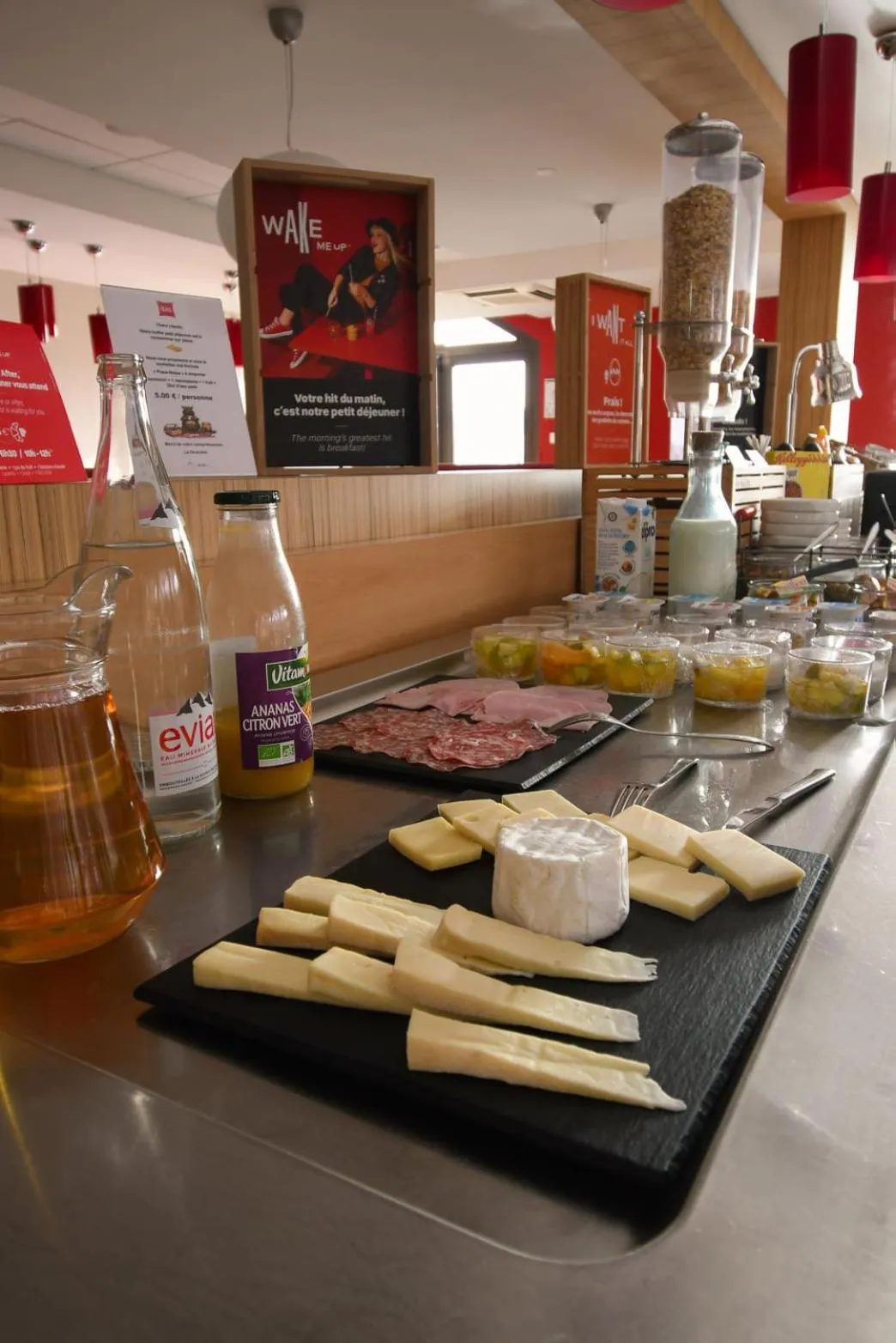 Breakfast in ibis Saintes