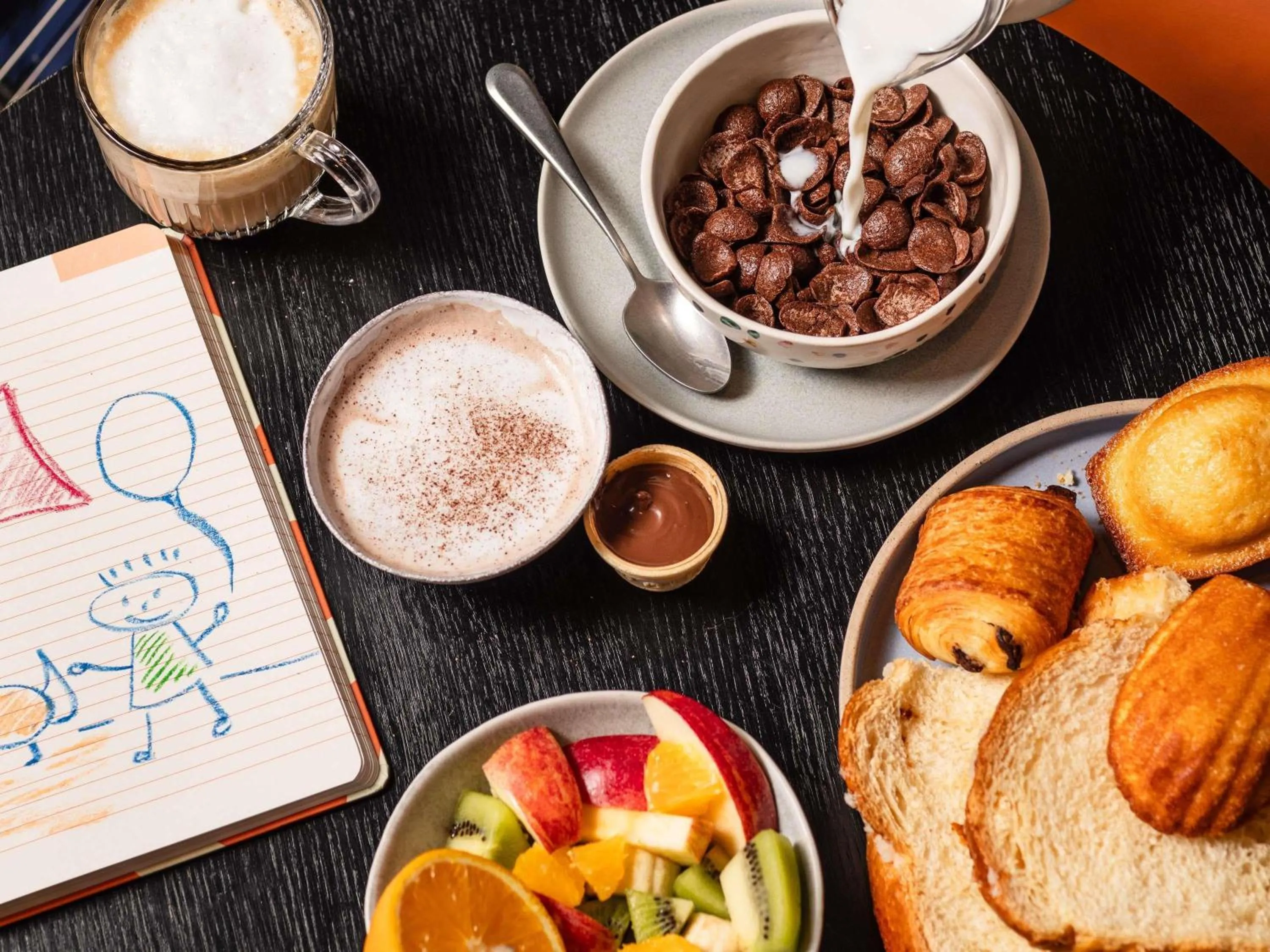 Breakfast in ibis Saintes