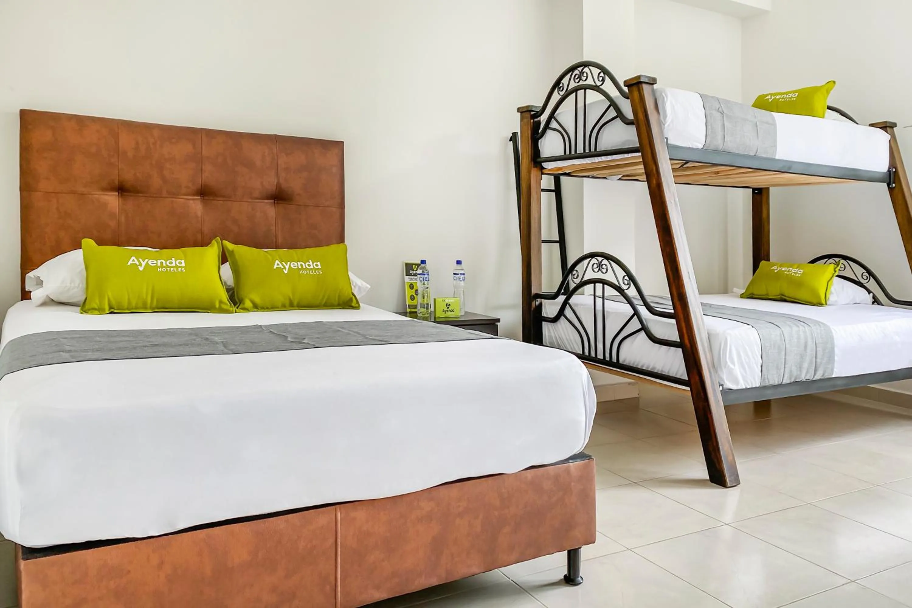 Bed in Ayenda 1138 Apartahotel 109