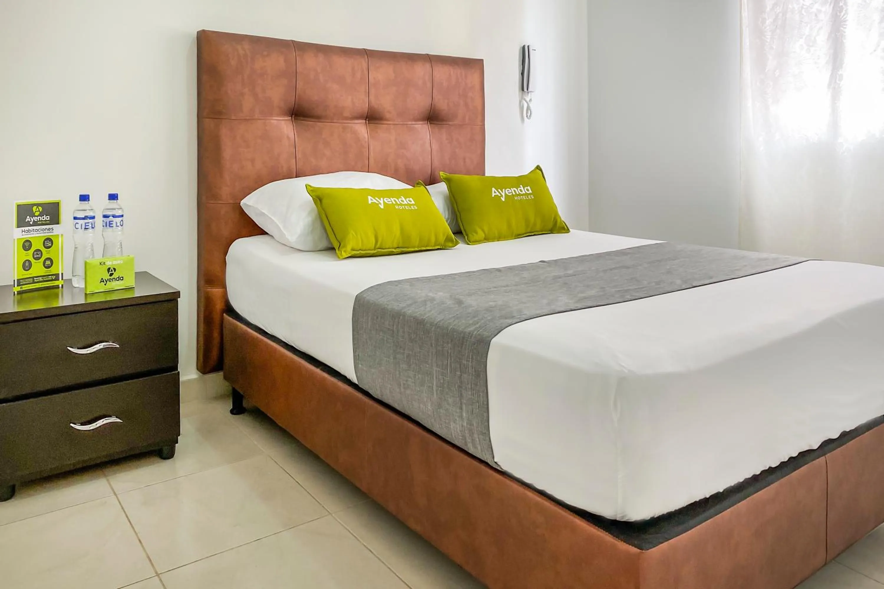 Bed in Ayenda 1138 Apartahotel 109