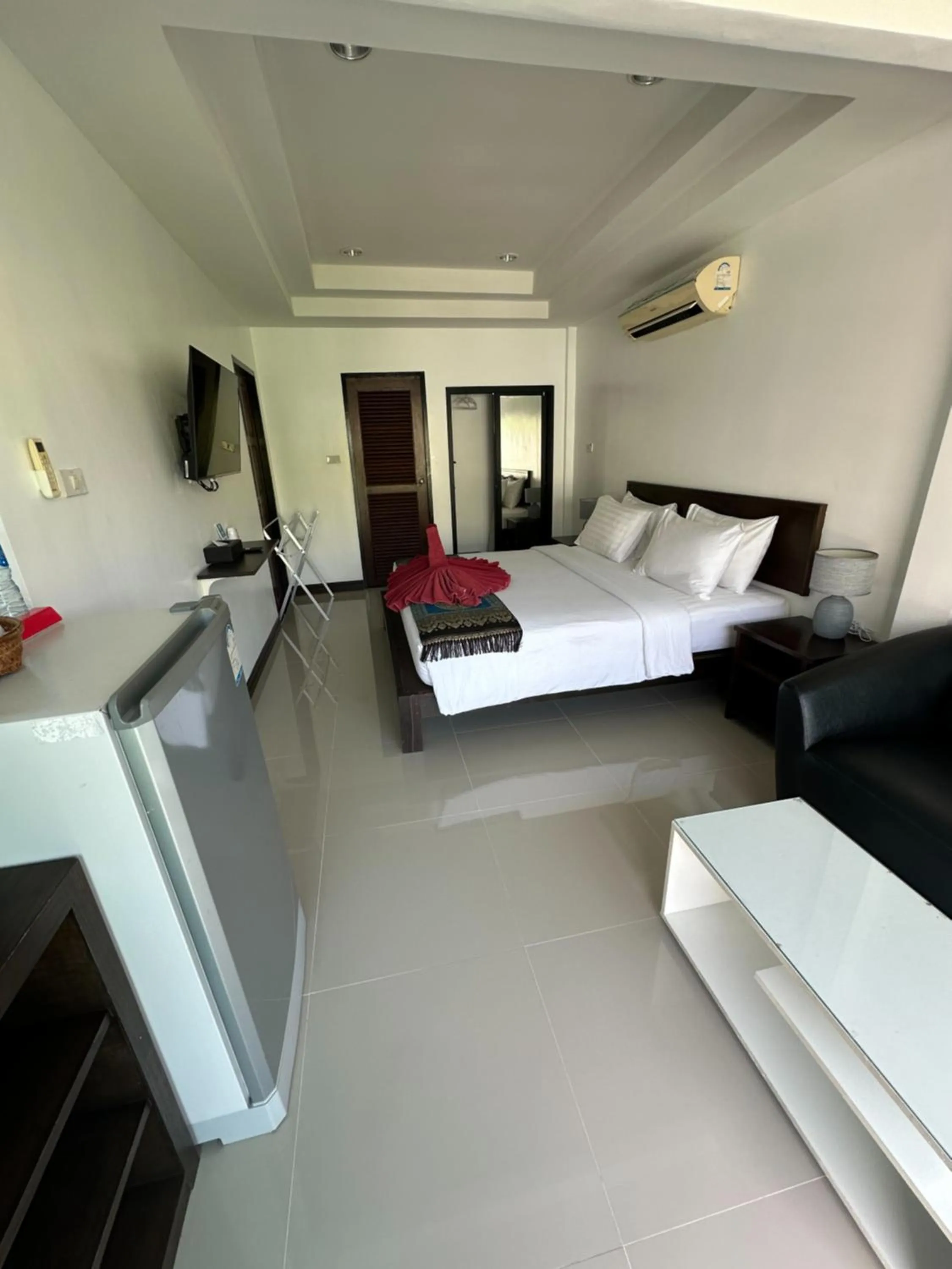 Bed in The Seashore Kamala Service Apartment