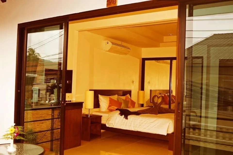 Bed in The Seashore Kamala Service Apartment