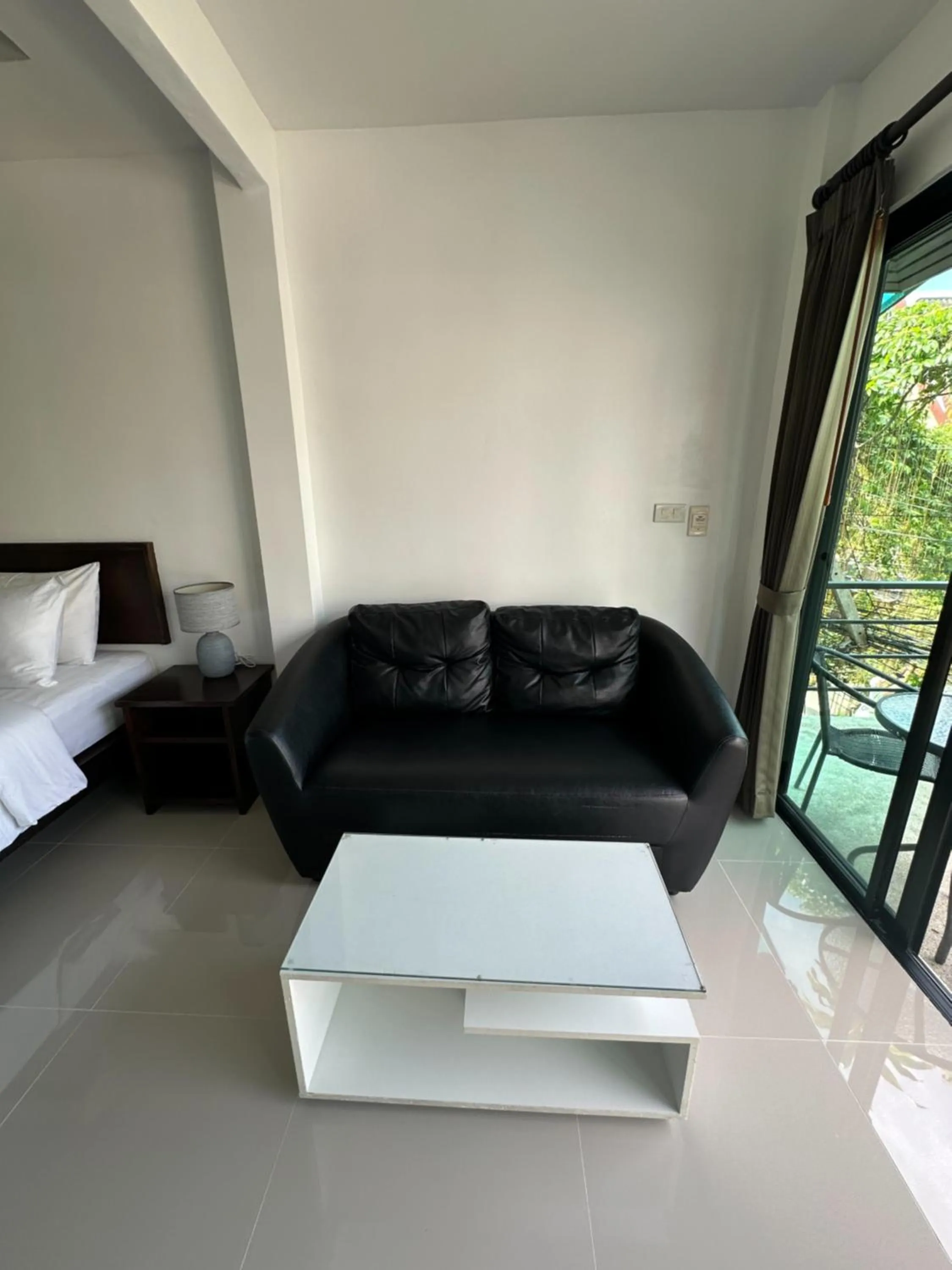 Bed in The Seashore Kamala Service Apartment