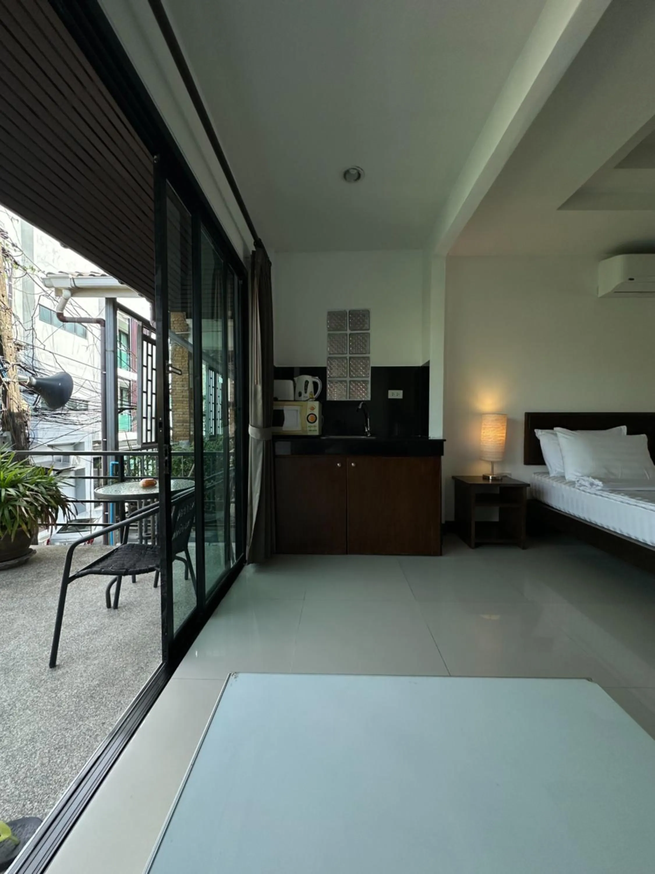 Bed in The Seashore Kamala Service Apartment