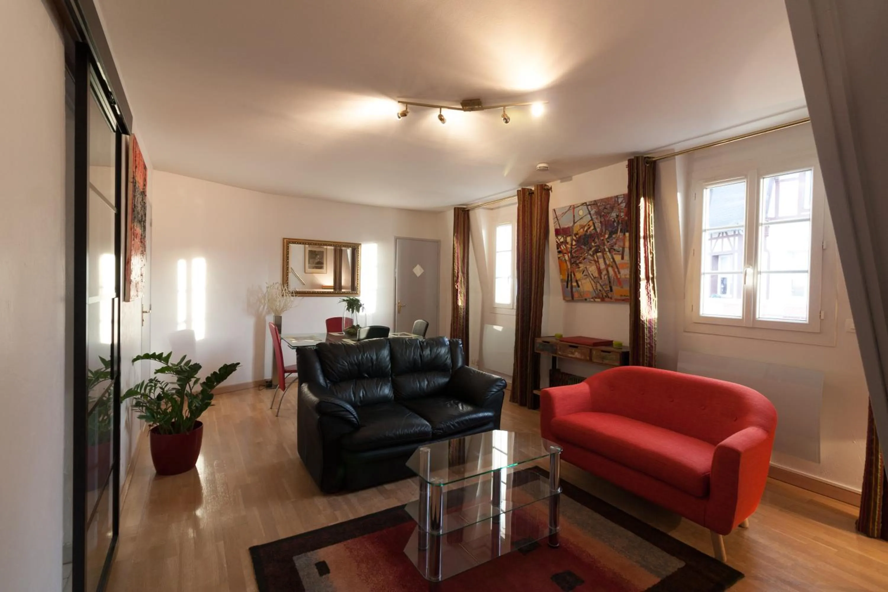 Living room in Le Petit Morny