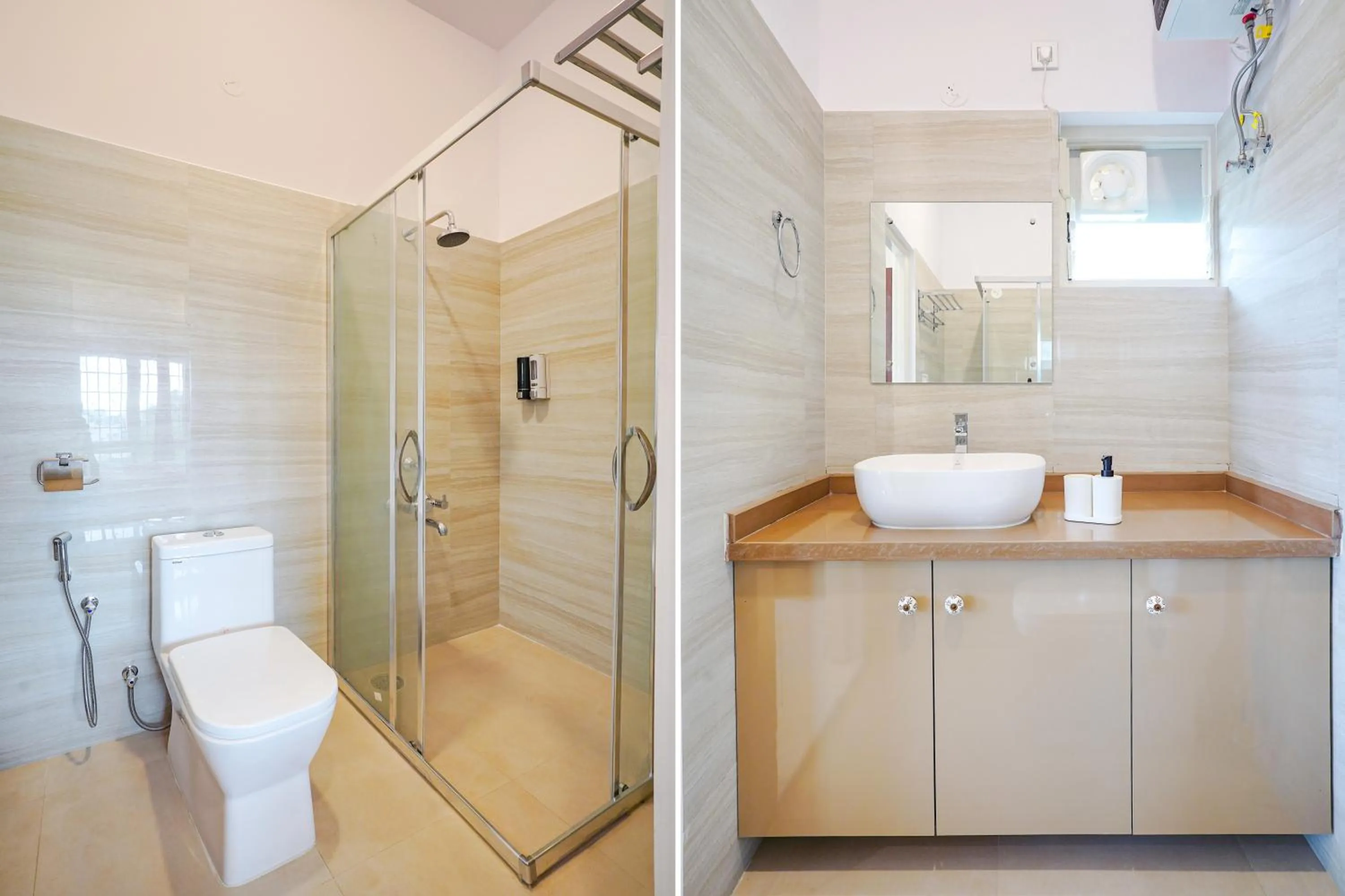 Bathroom in FabHotel Bougainvillea Suites - Horamavu