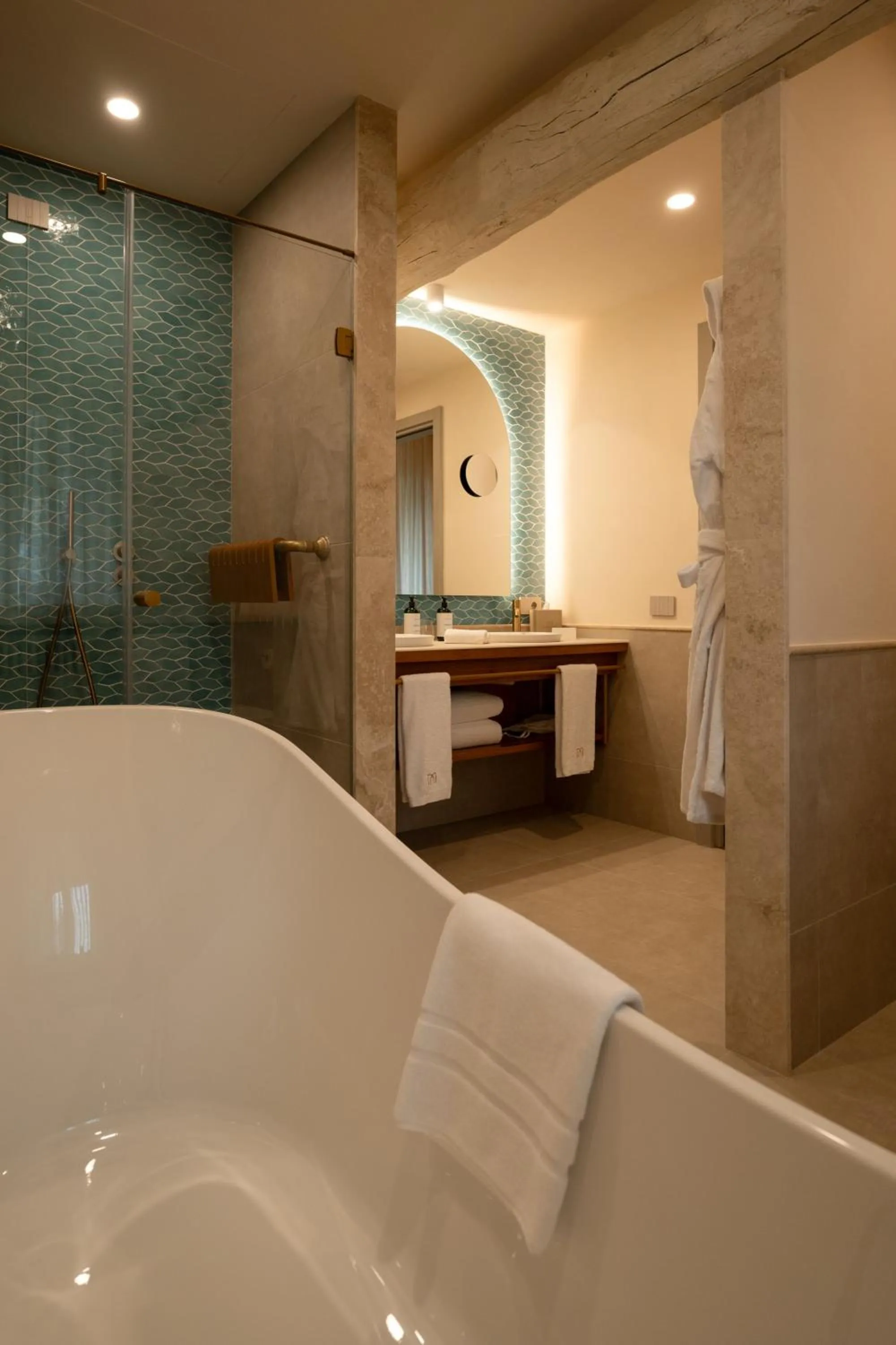Bathroom in La Monastica Resort & Spa