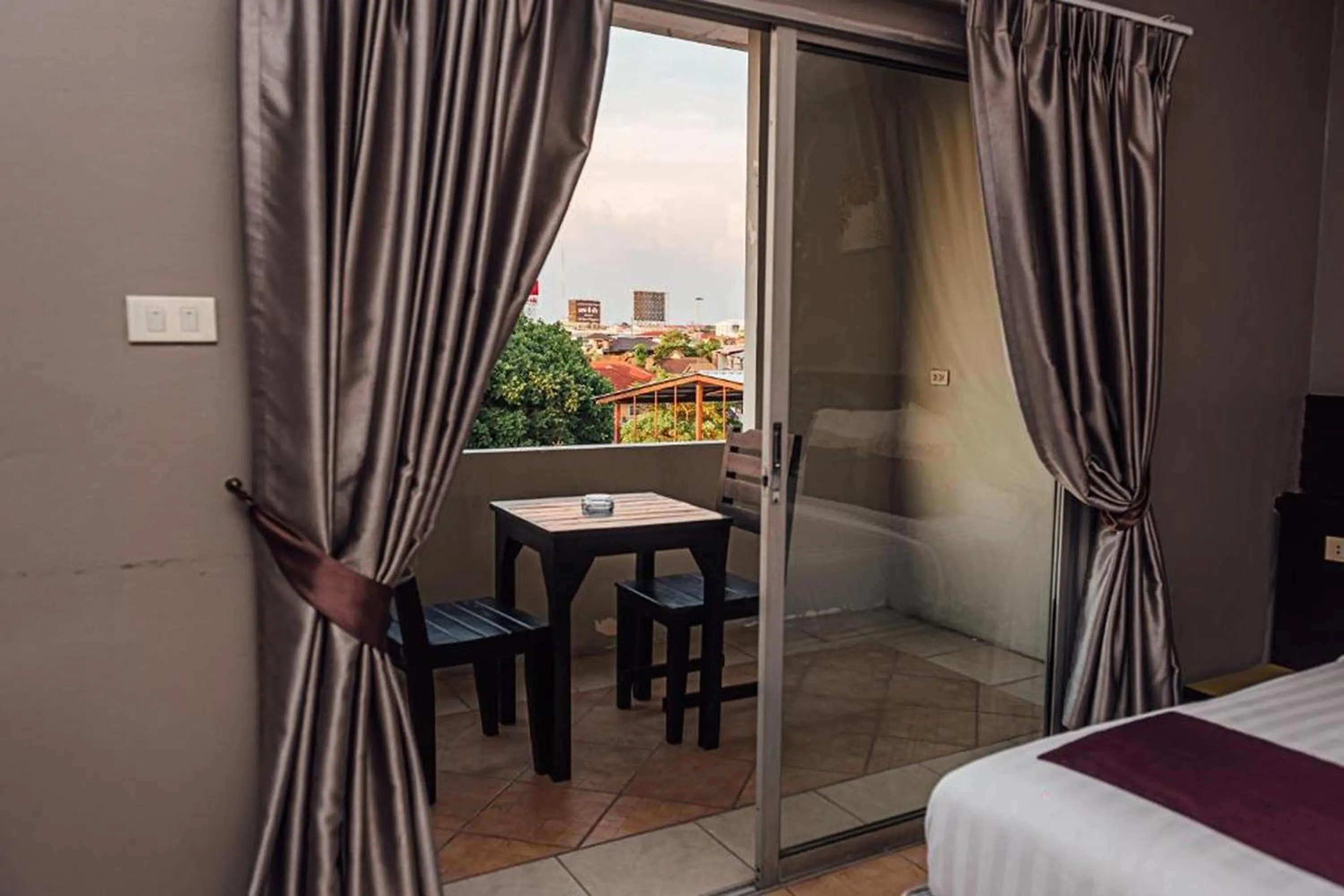 Bed in Gazebo Resort Pattaya