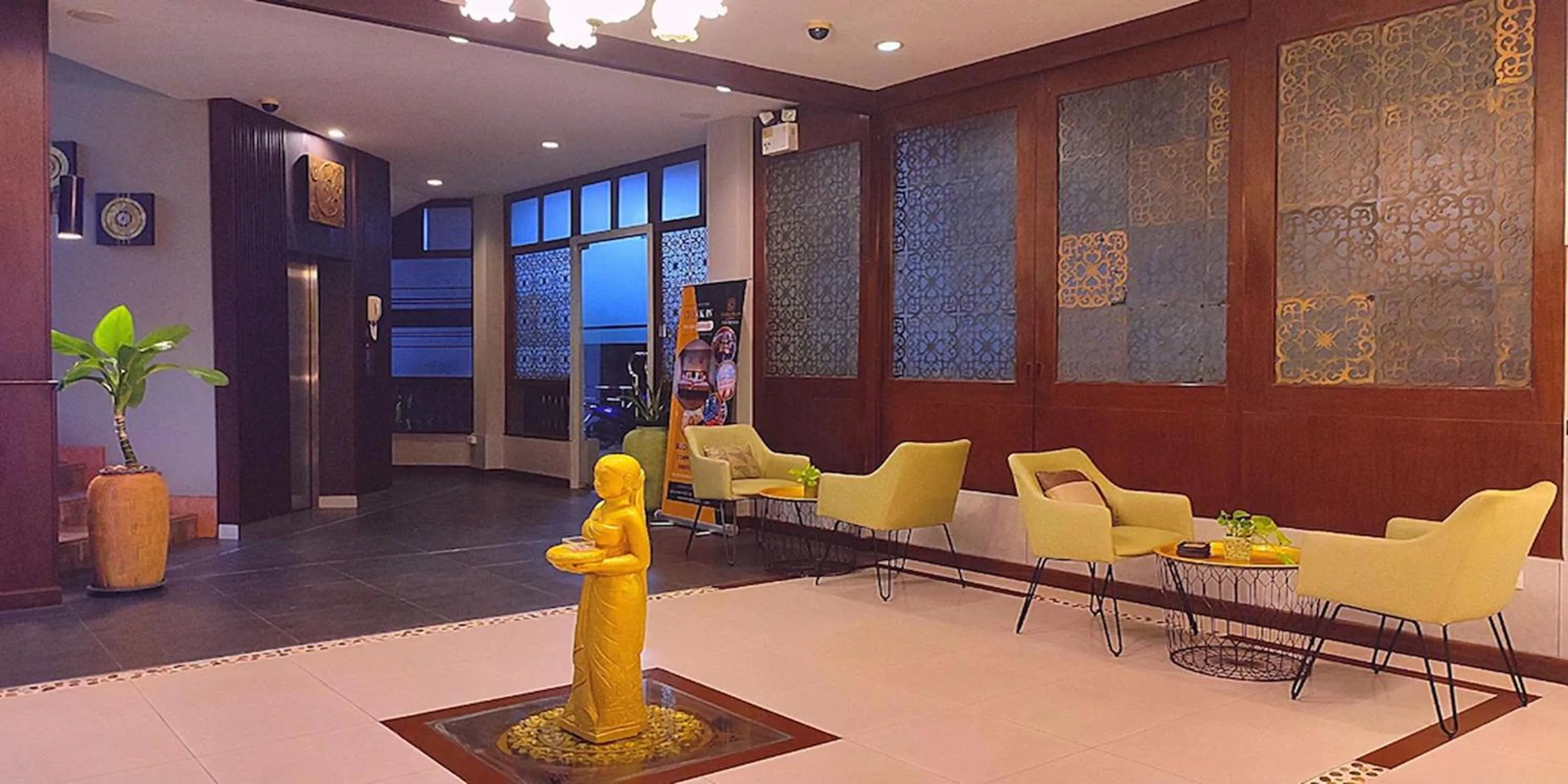 Decorative detail in Gazebo Resort Pattaya