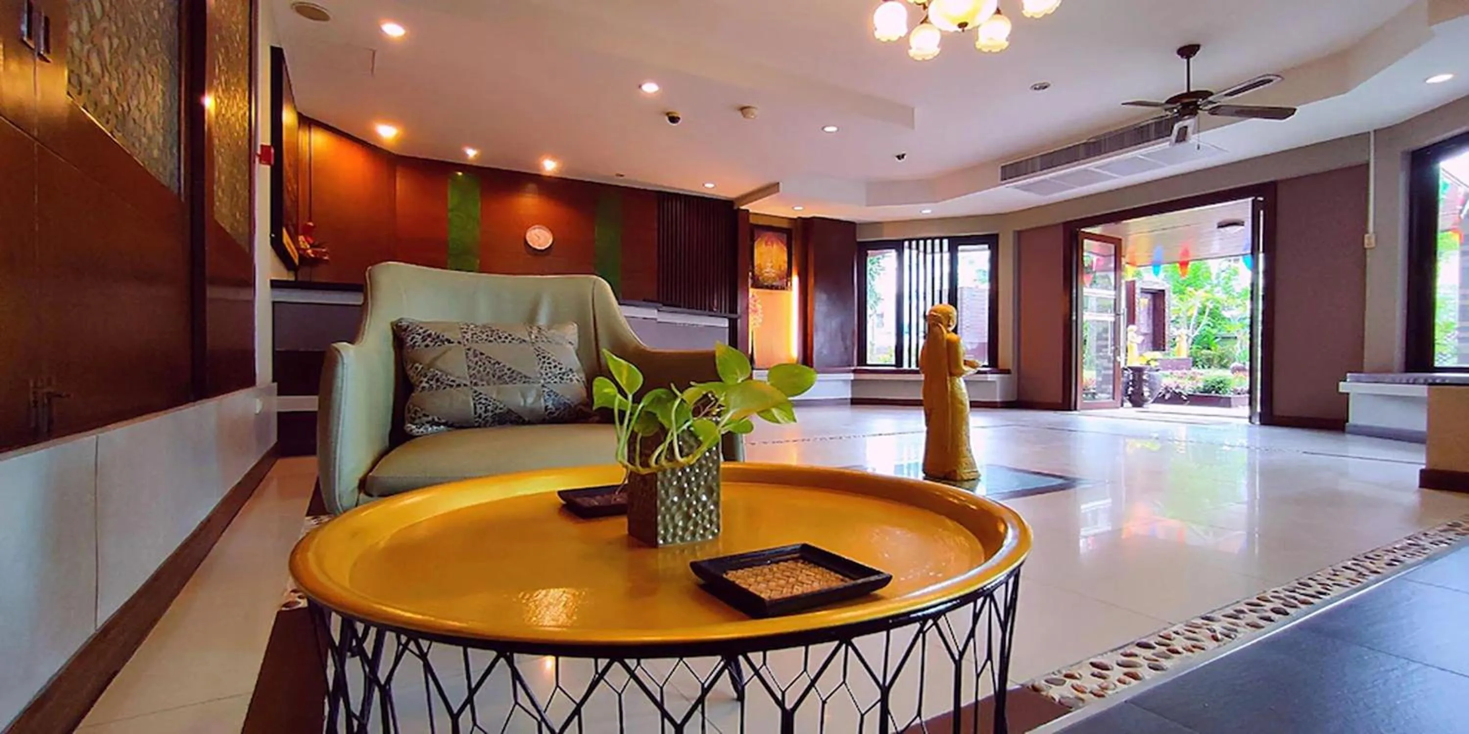 Decorative detail in Gazebo Resort Pattaya