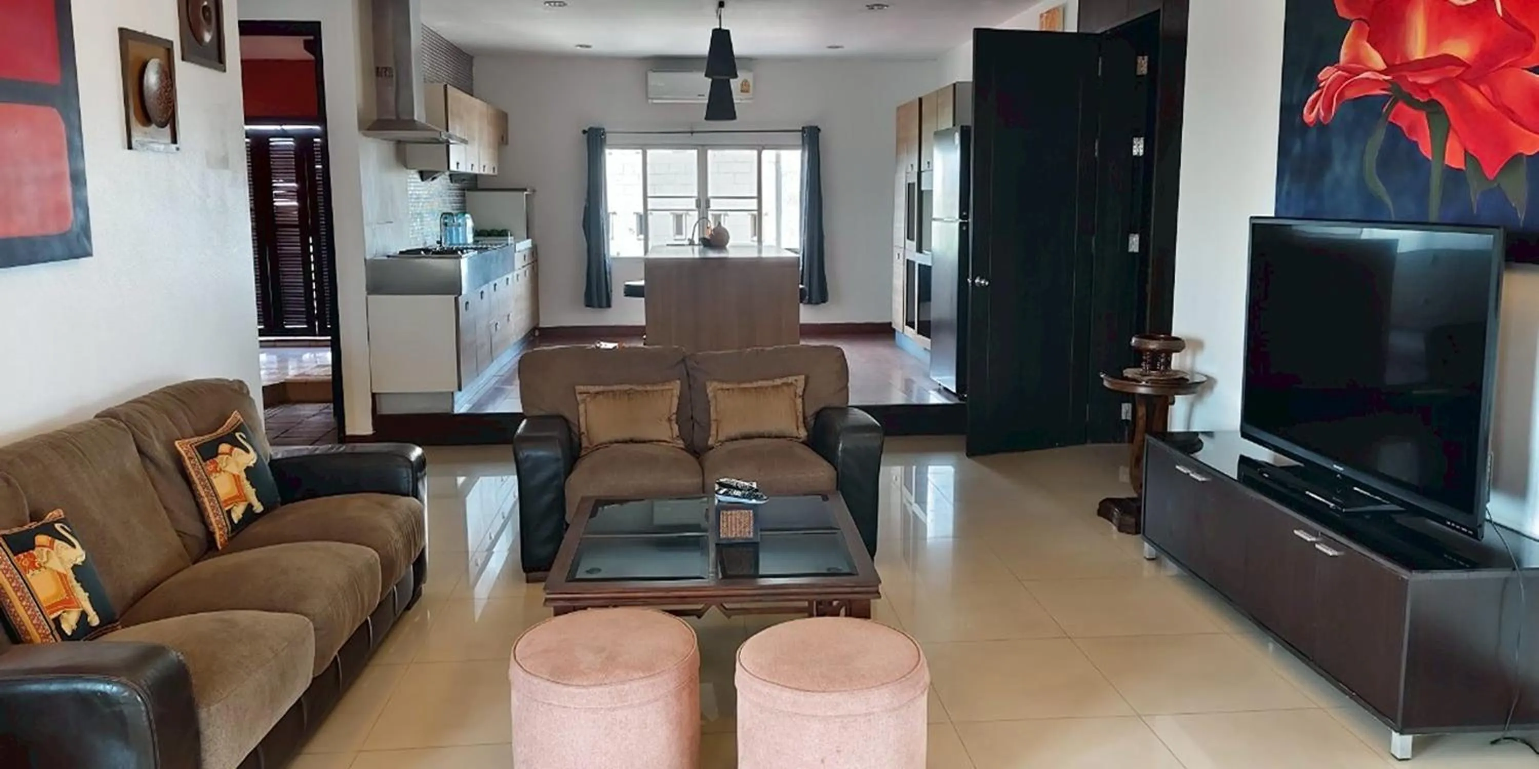 Living room in Gazebo Resort Pattaya