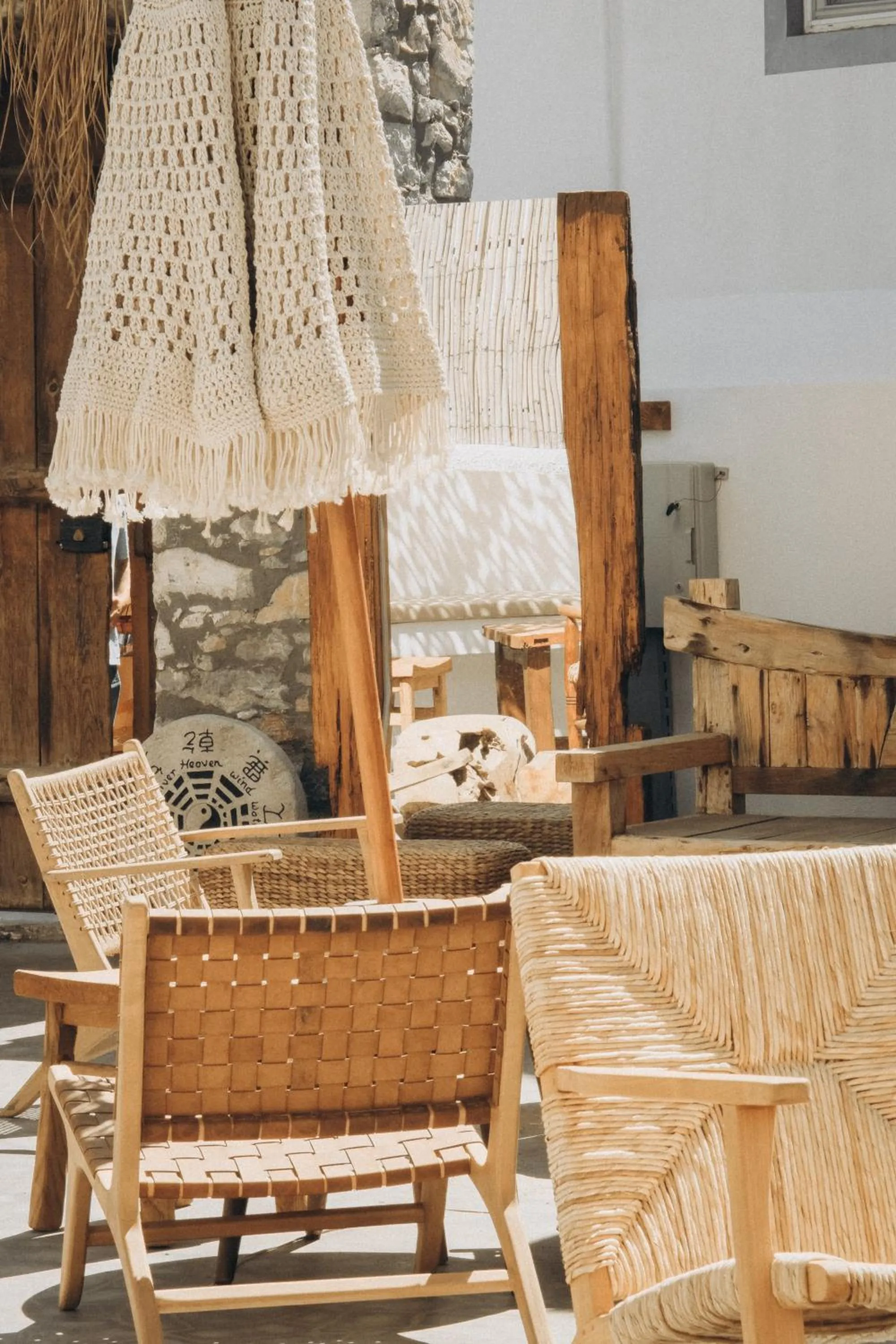 Seating area in Notarius Hotel Bodrum